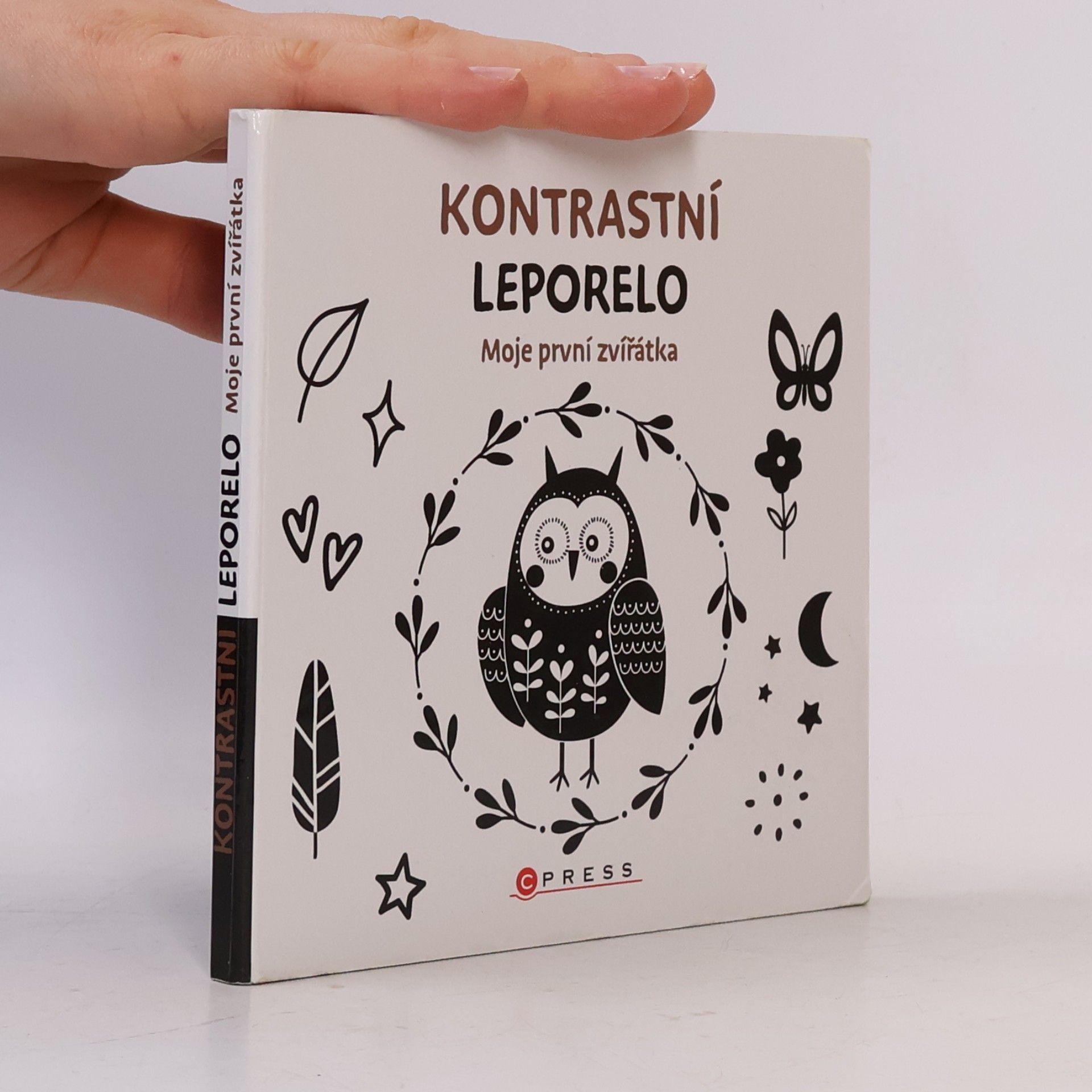Kolektiv autorů Kontrastní leporelo: Moje první zvířátka