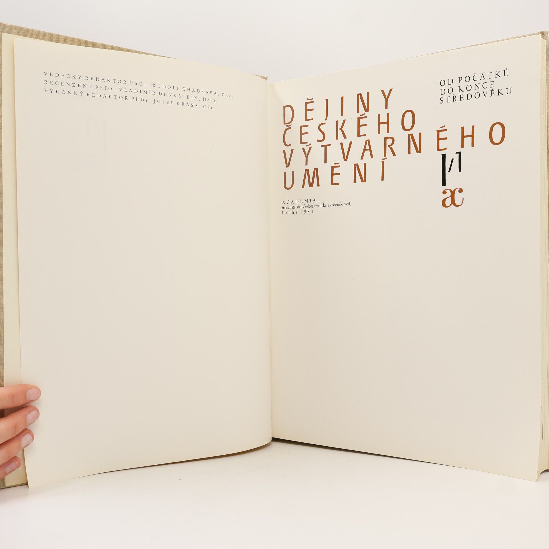Autorenkollektiv Dějiny českého výtvarného umění I/1
