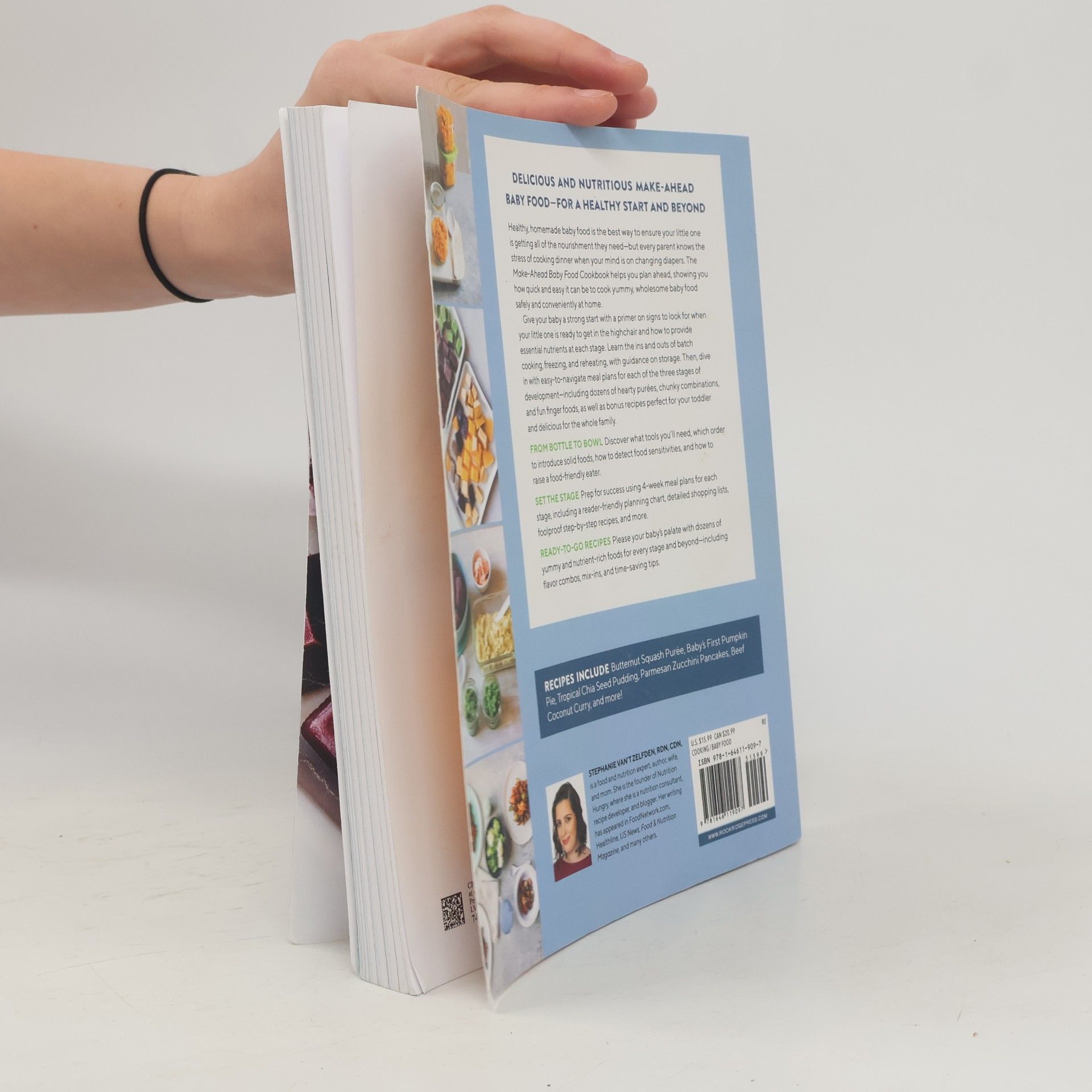 Stephanie Van't Zelfden Make-Ahead Baby Food Cookbook