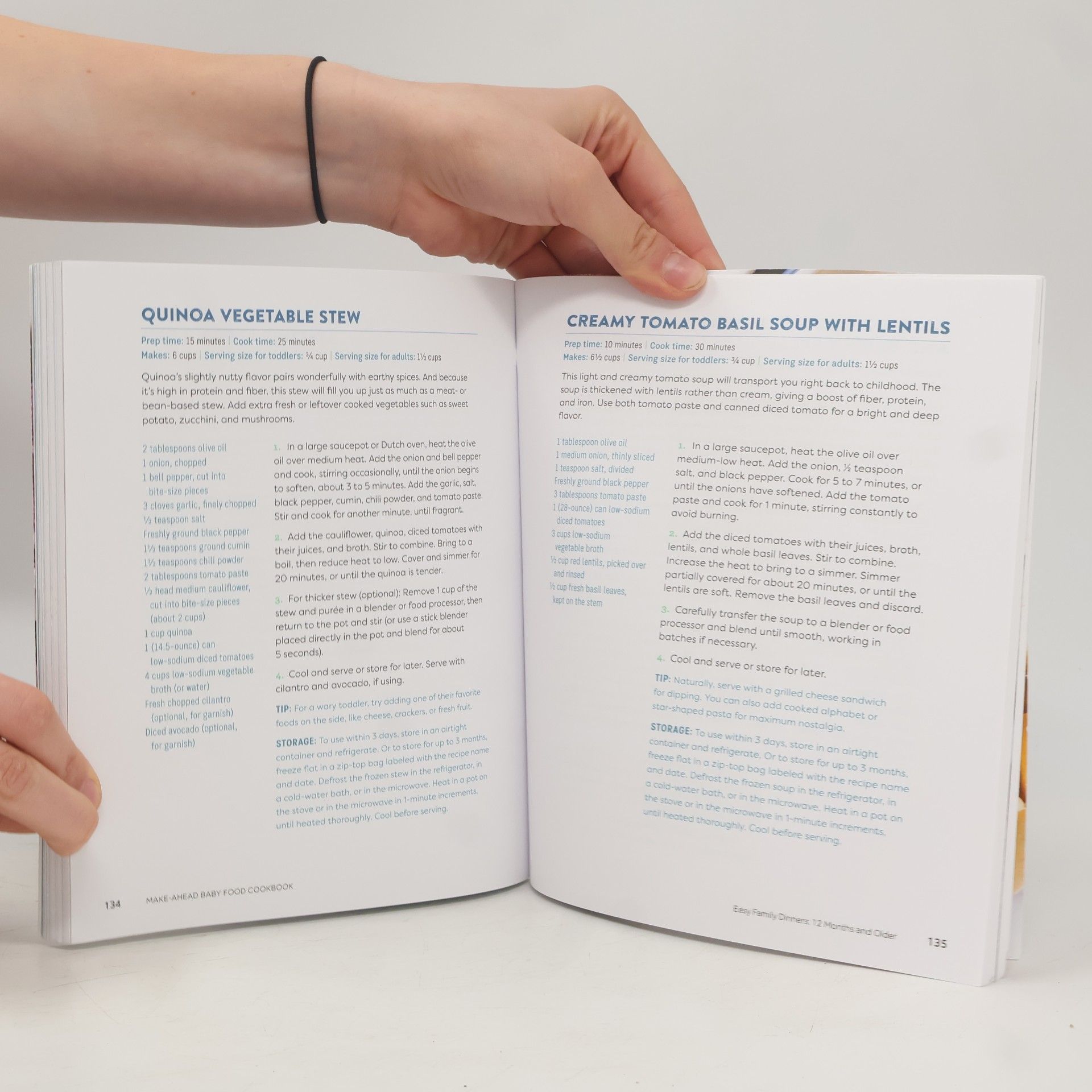 Stephanie Van't Zelfden Make-Ahead Baby Food Cookbook