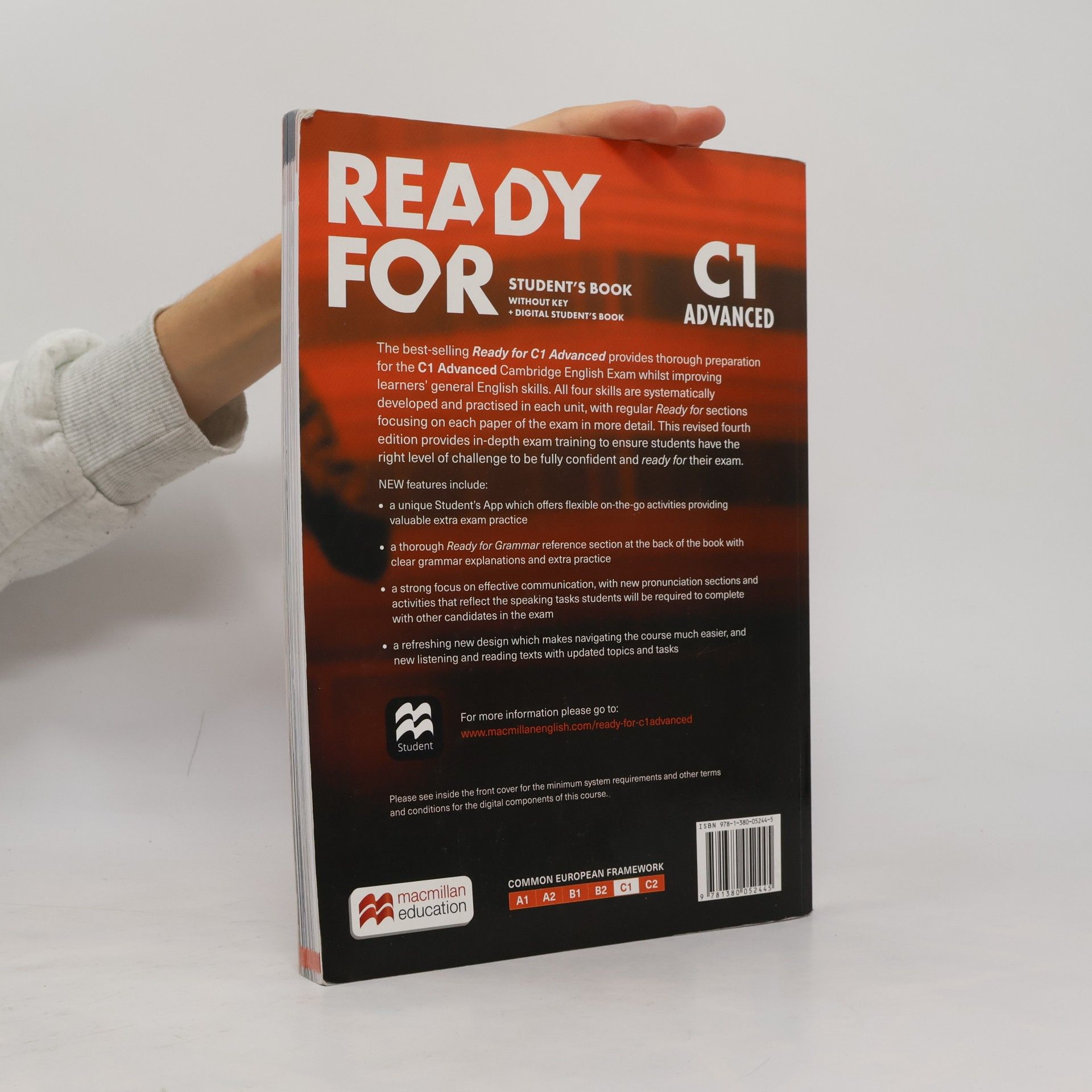 Autorenkollektiv Ready for Advanced (4th edition) Student's Book + Digital SB + Student App - key