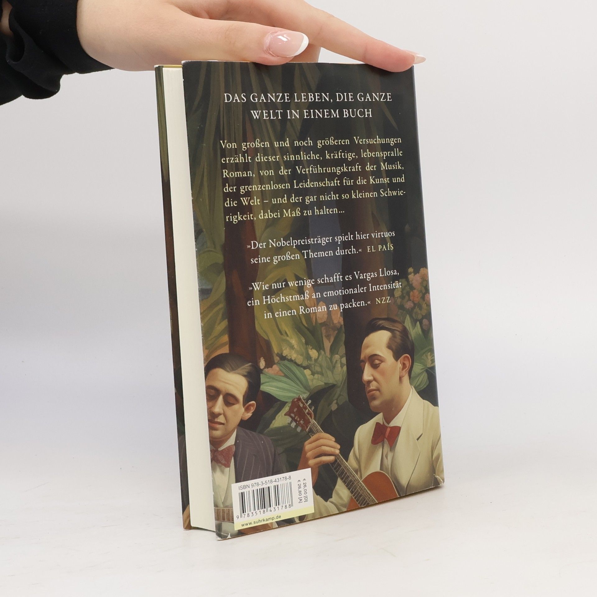 Mario Vargas Llosa Die große Versuchung. Roman | Das ganze Leben, die ganze Welt in einem Buch