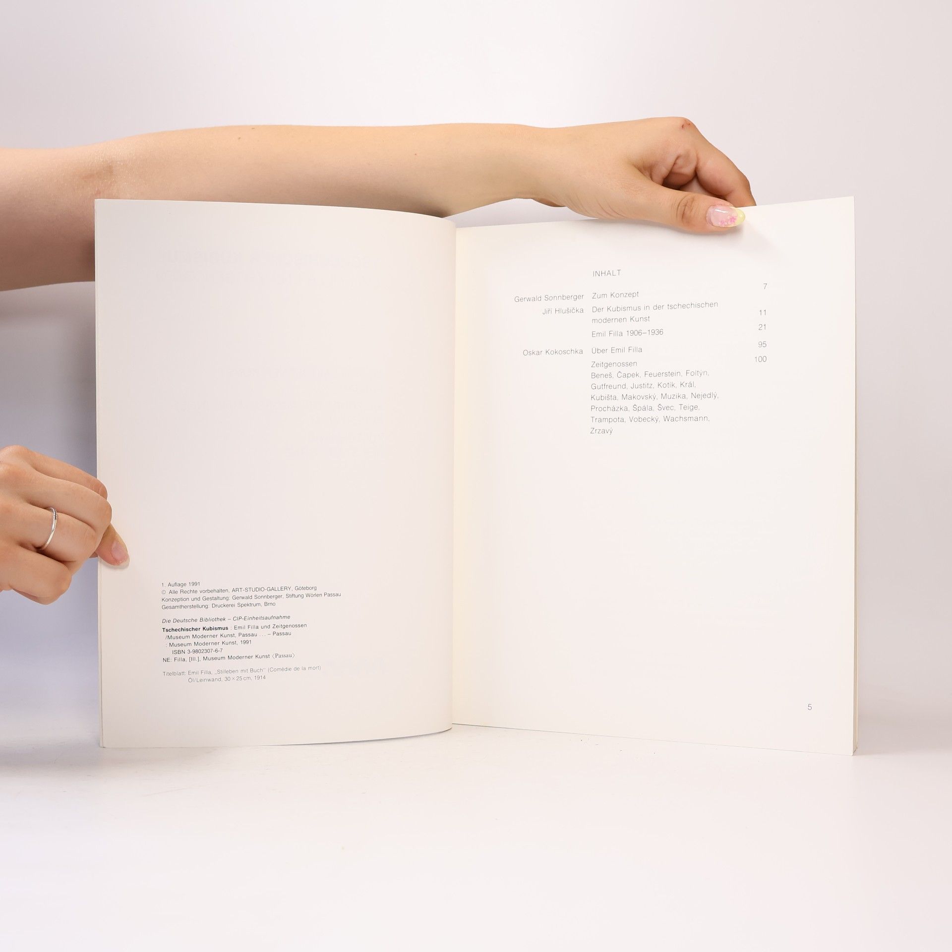Collectif d'auteurs Tschechischer kubismus: Emil Filla und Zeitgenossen