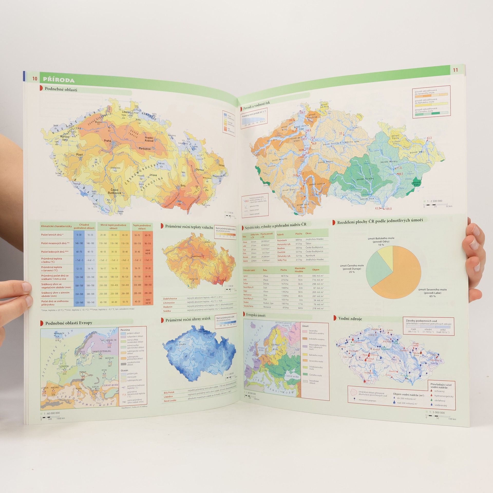 Various authors Česká republika školní atlas pro základní školy a víceletá gymnázia