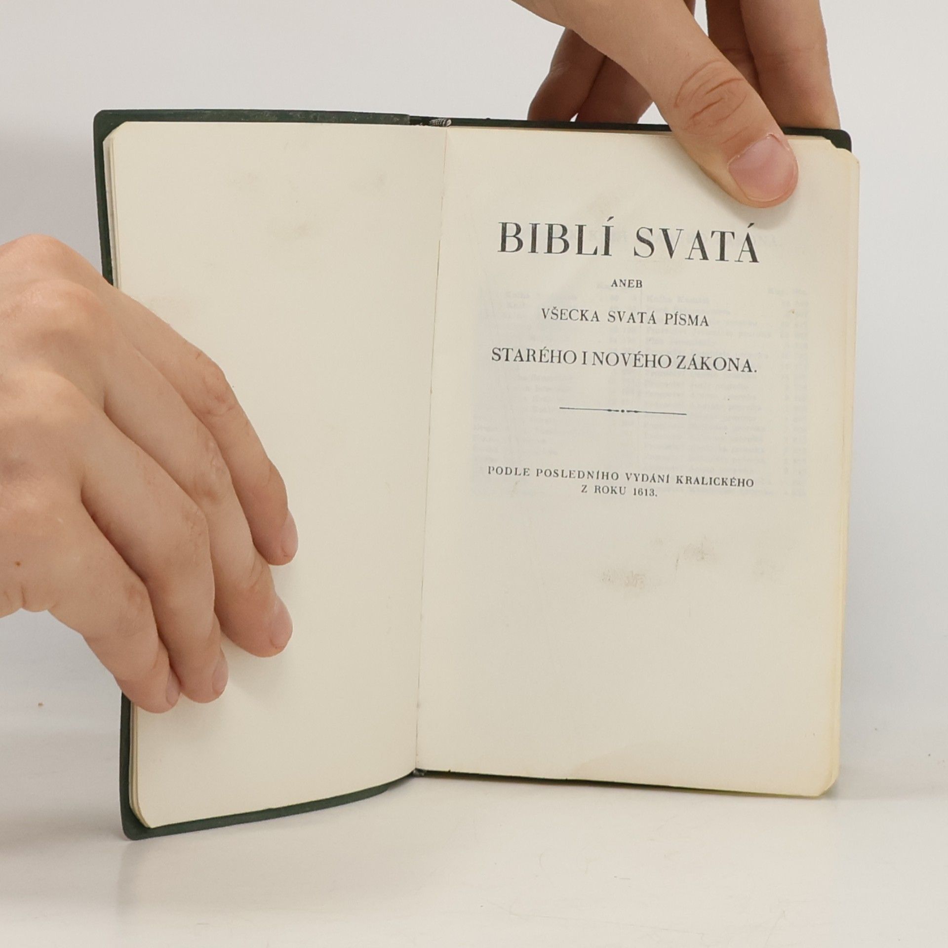 Kolektiv autorů Biblí svatá aneb všecka svatá písma Starého a Nového zákona