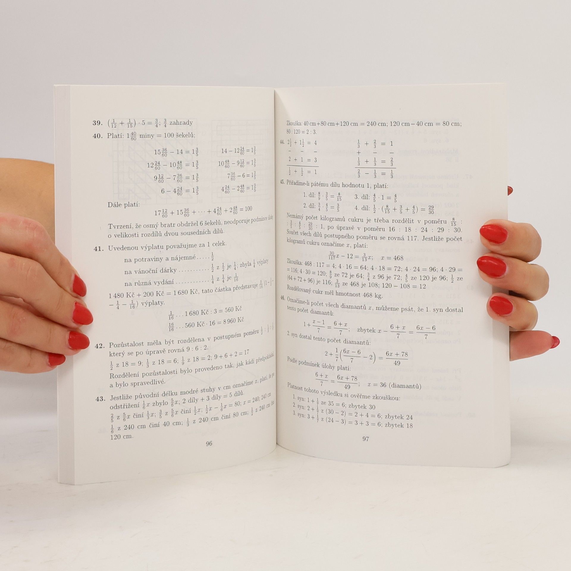 Josef Trejbal Sbírka zajímavých úloh z matematiky