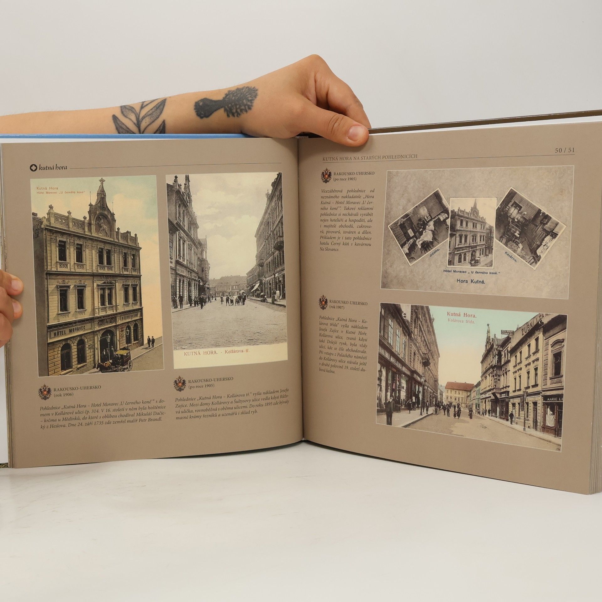 Karel Černý Kutná Hora na starých pohlednicích