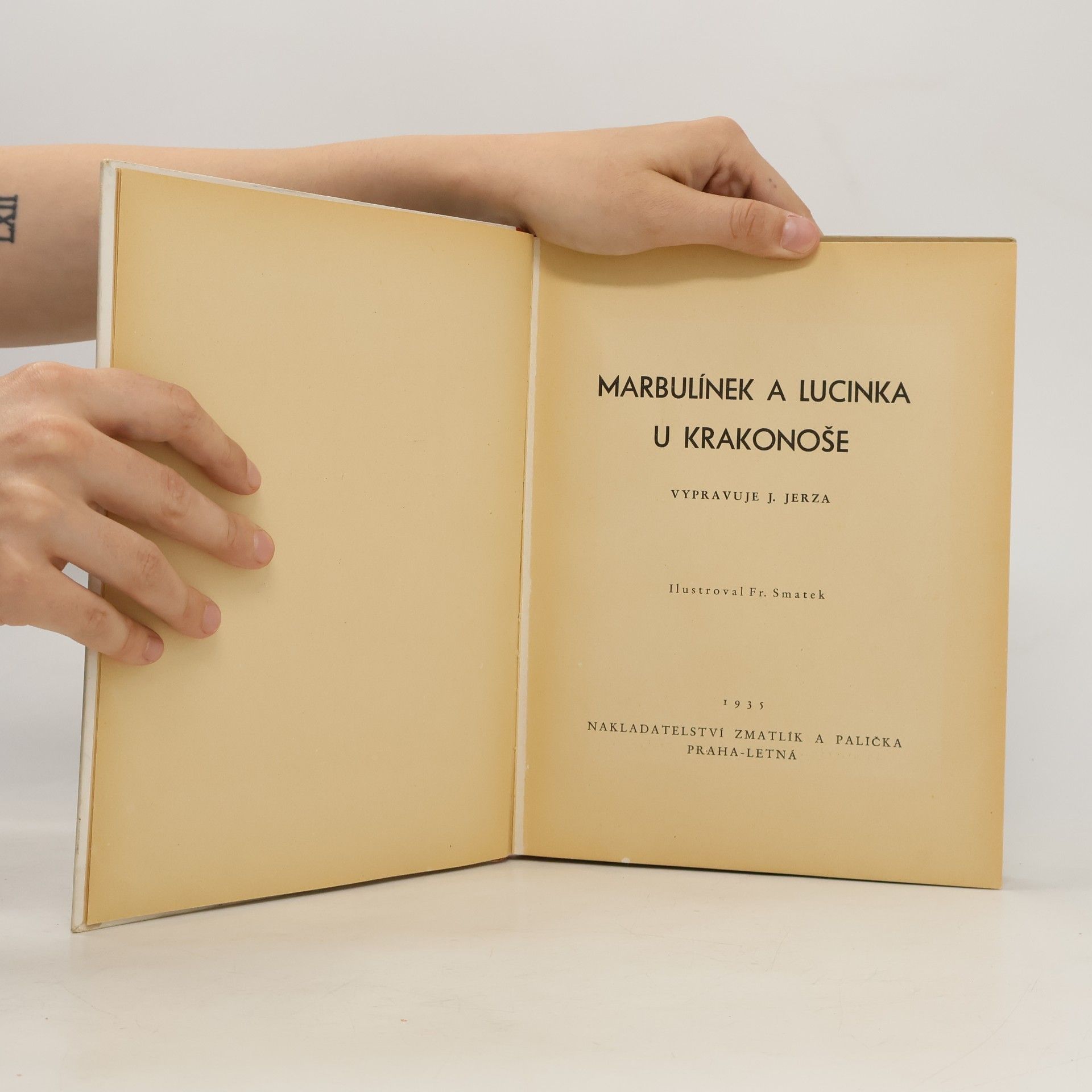 J. Jerza Marbulínek a Lucinka u Krakonoše