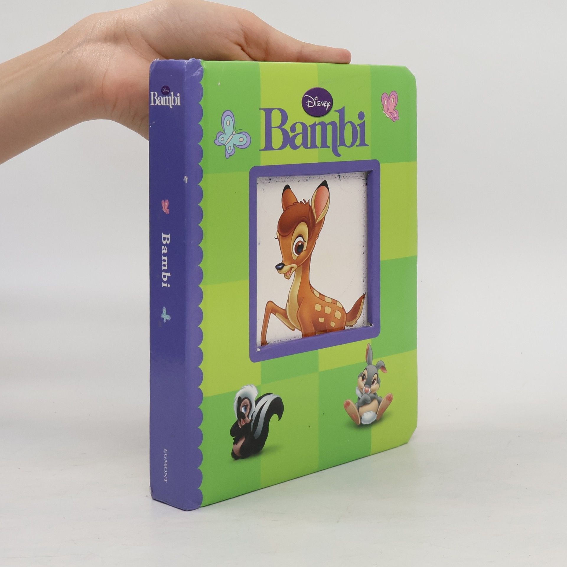 Walt Disney Bambi - leporelo s okénkem