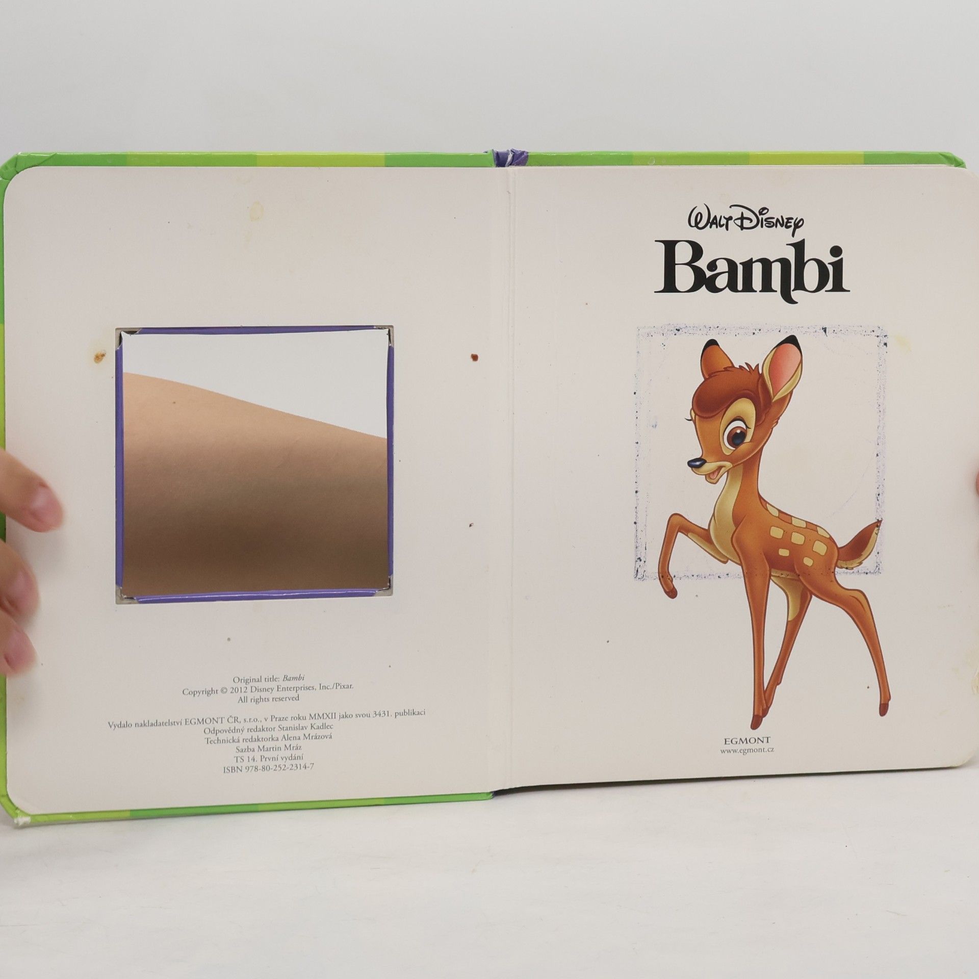 Walt Disney Bambi - leporelo s okénkem