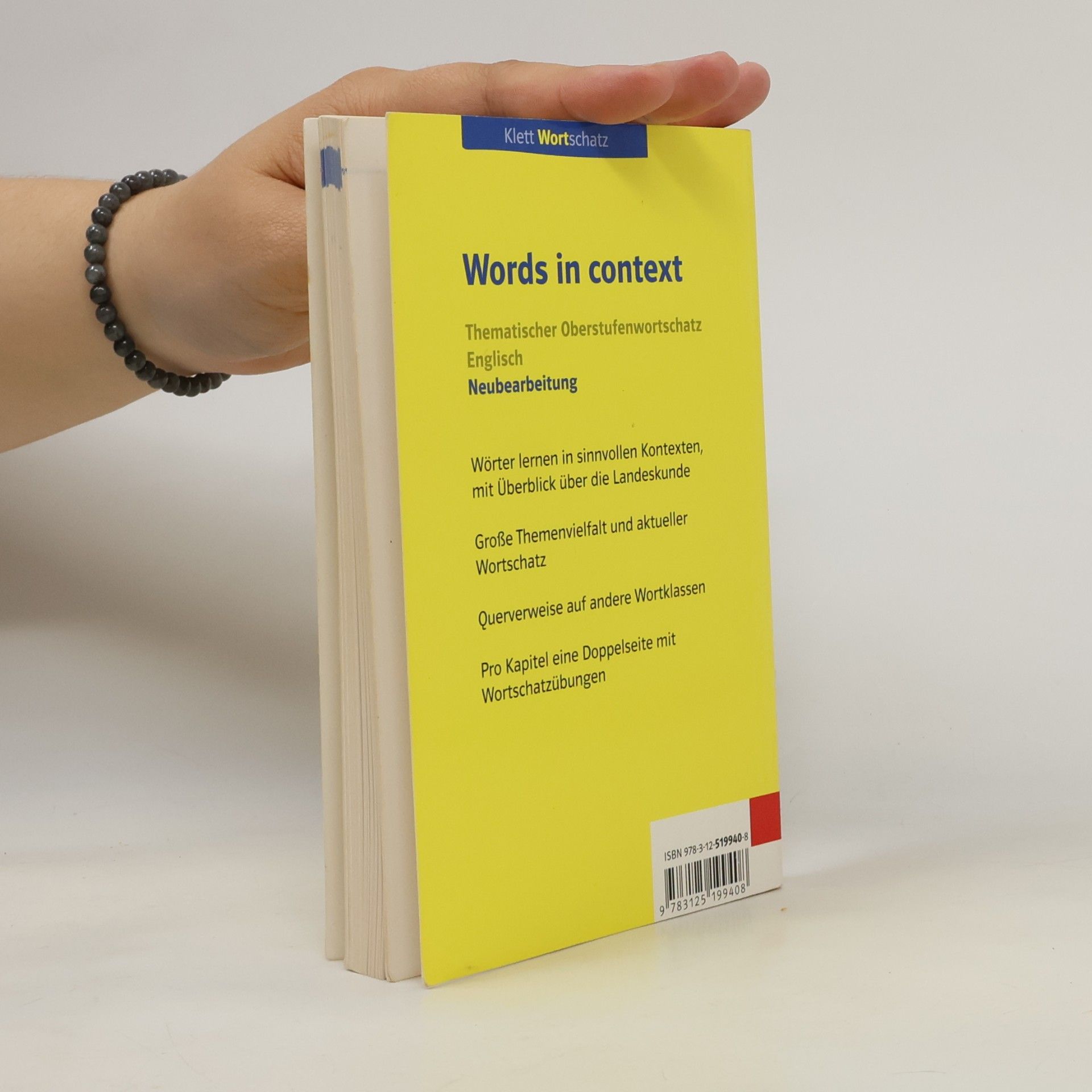 Louise Carleton Gertsch Words in context, Thematischer Oberstufenwortschatz Englisch Neubearbeitung