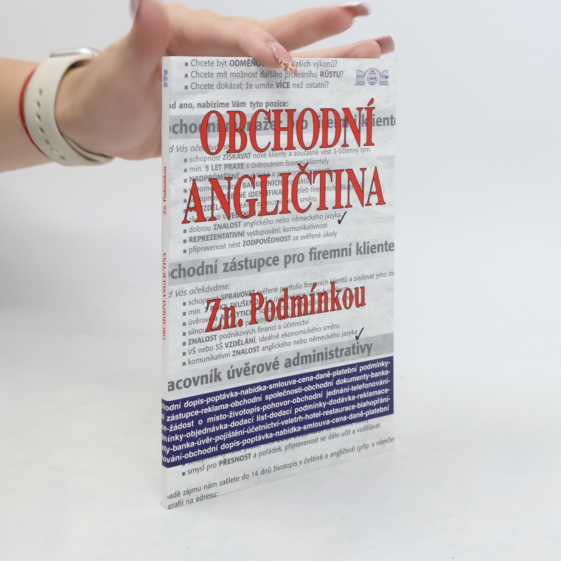 Various authors Obchodní angličtina : zn. Podmínkou
