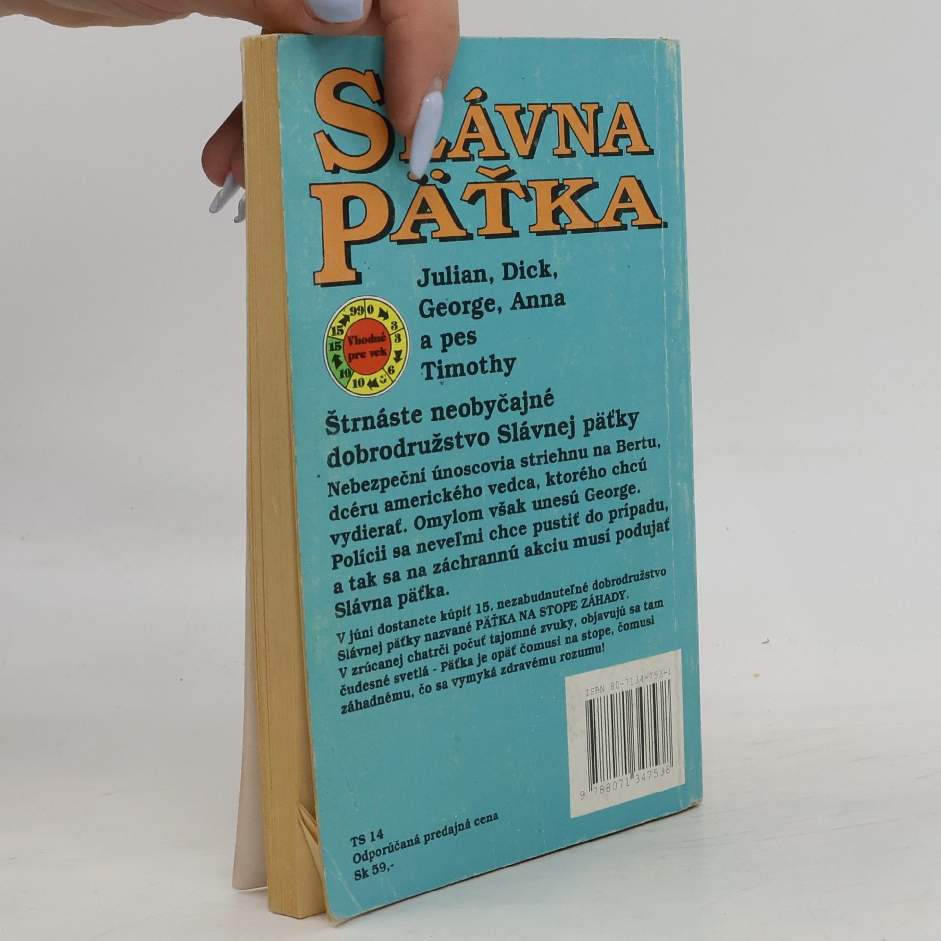 Enid Blyton Päťka nezaháľa