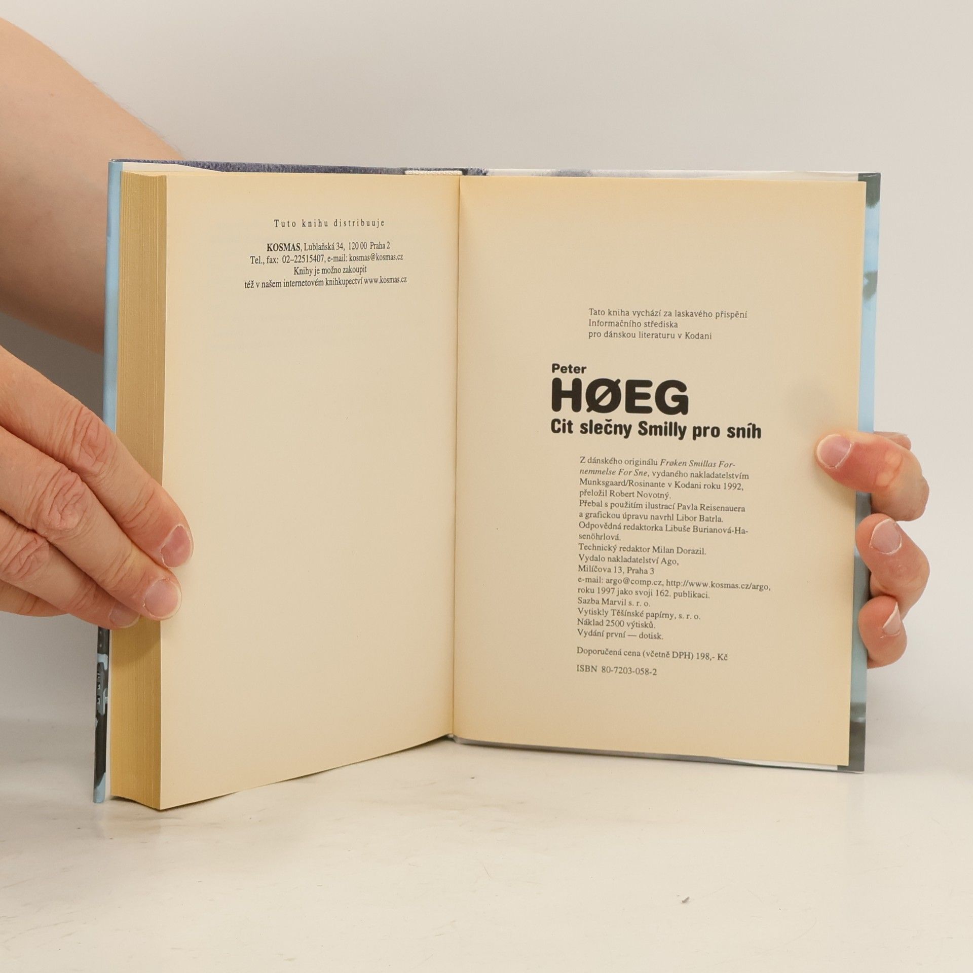 Peter Høeg Cit slečny Smilly pro sníh
