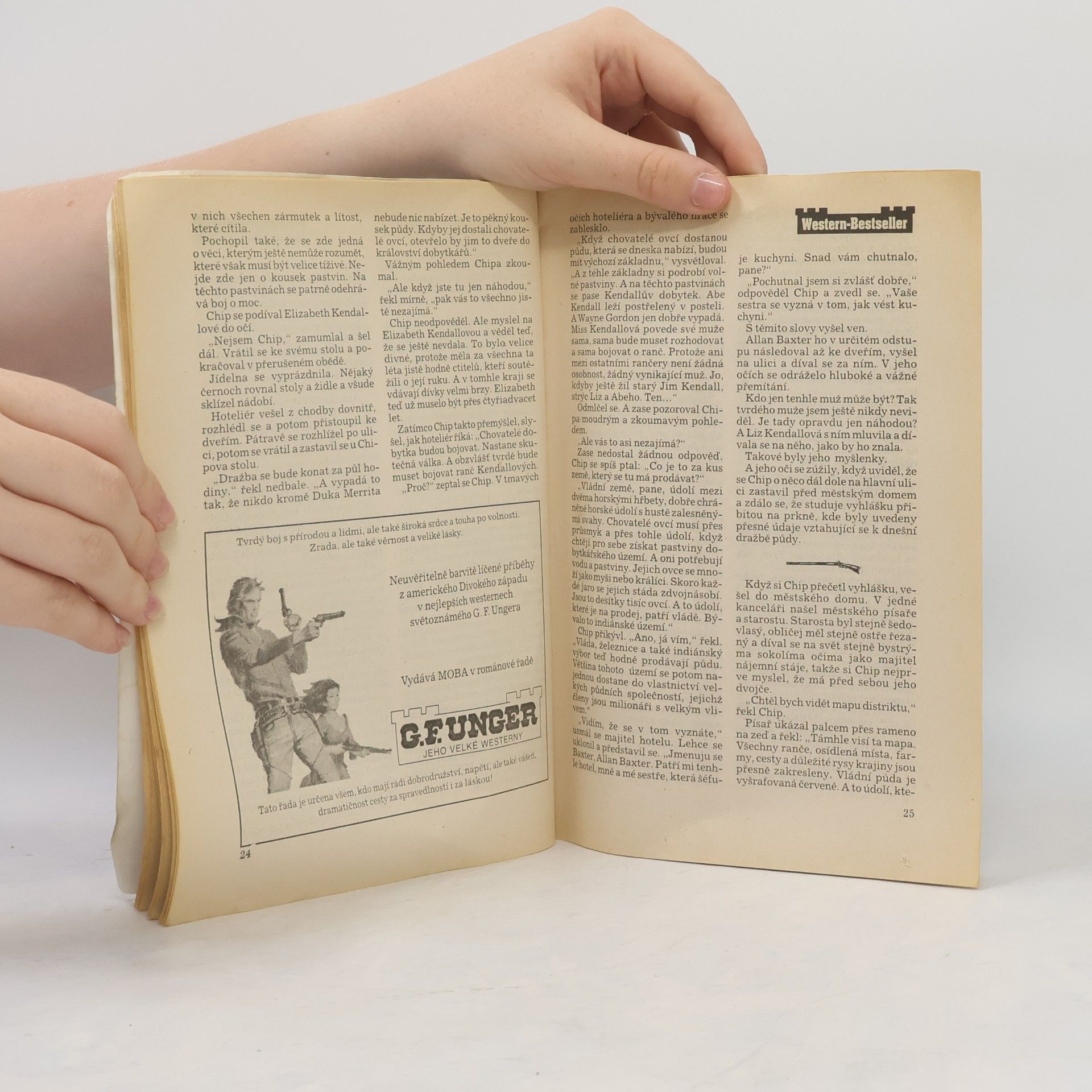 Gert Fritz Unger Western-Bestseller 002. Prokleté dědictví