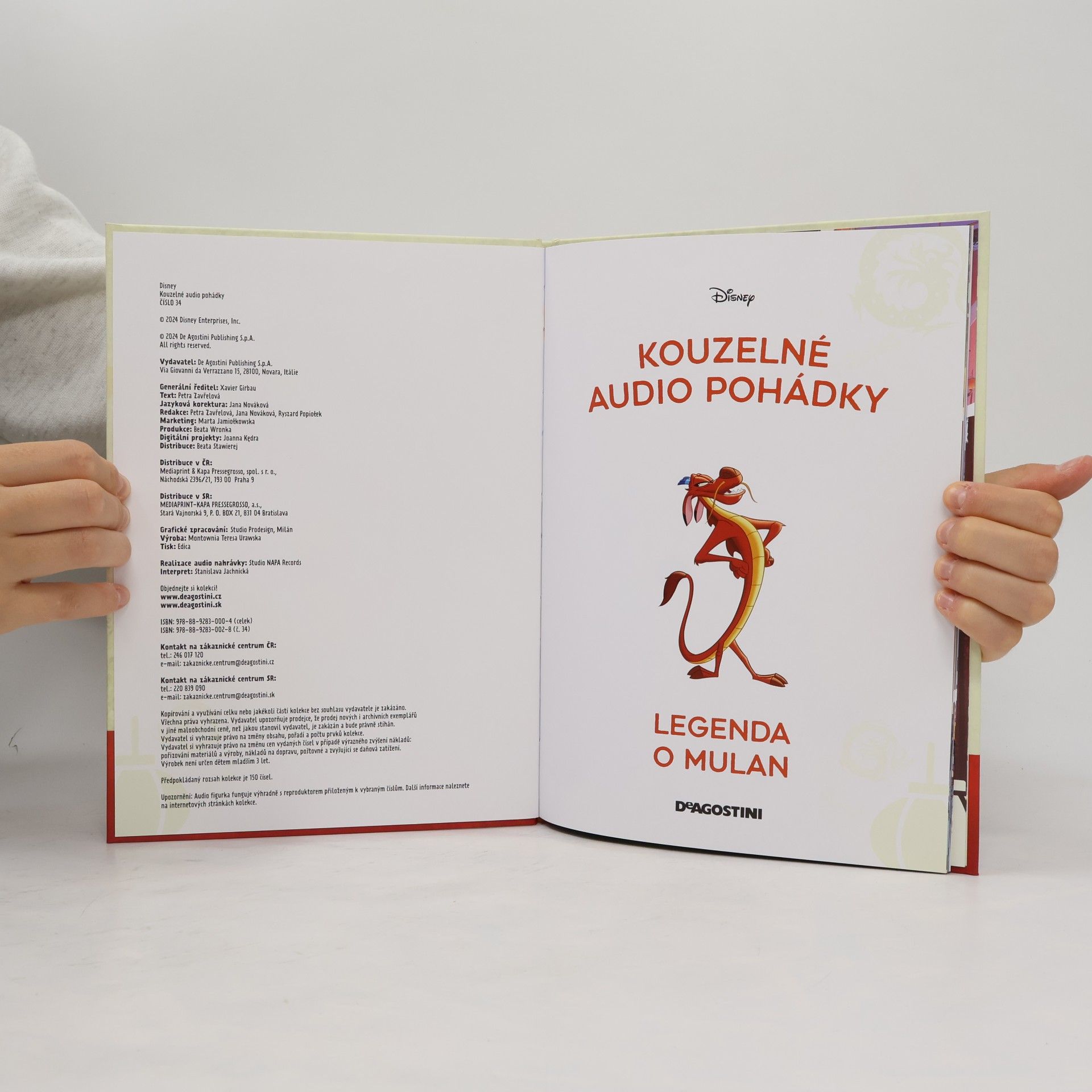Various authors Kouzelné audio pohádky 34. Legenda o Mulan