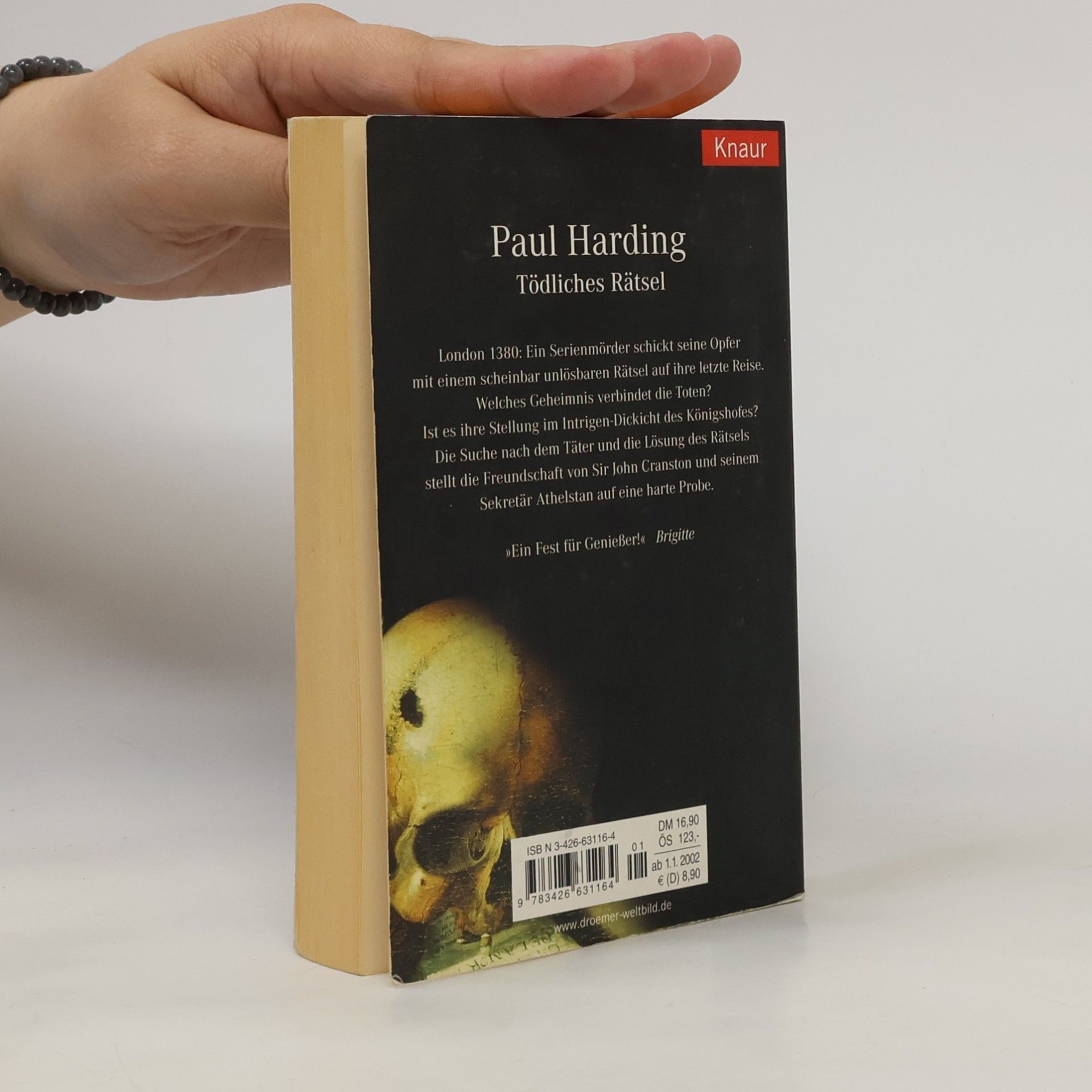 Paul Harding Tödliches Rätsel