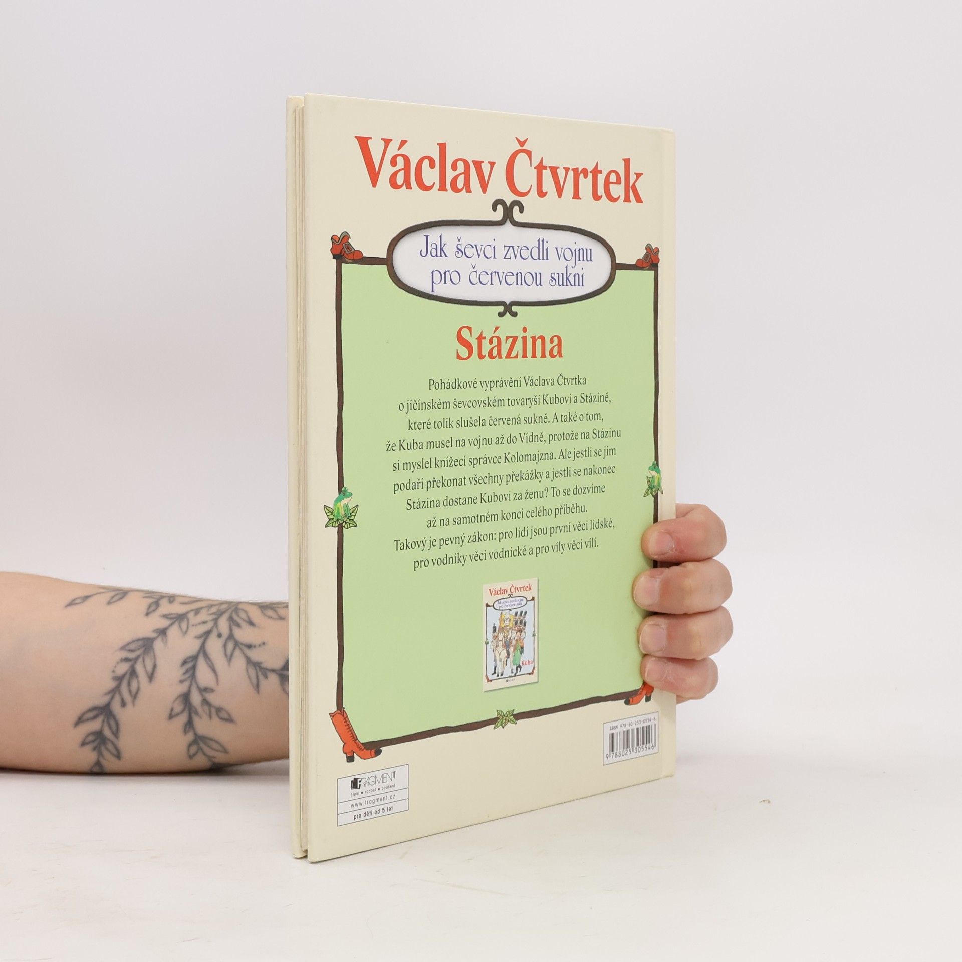 Václav Čtvrtek Jak ševci zvedli vojnu pro červenou sukni - Stázina