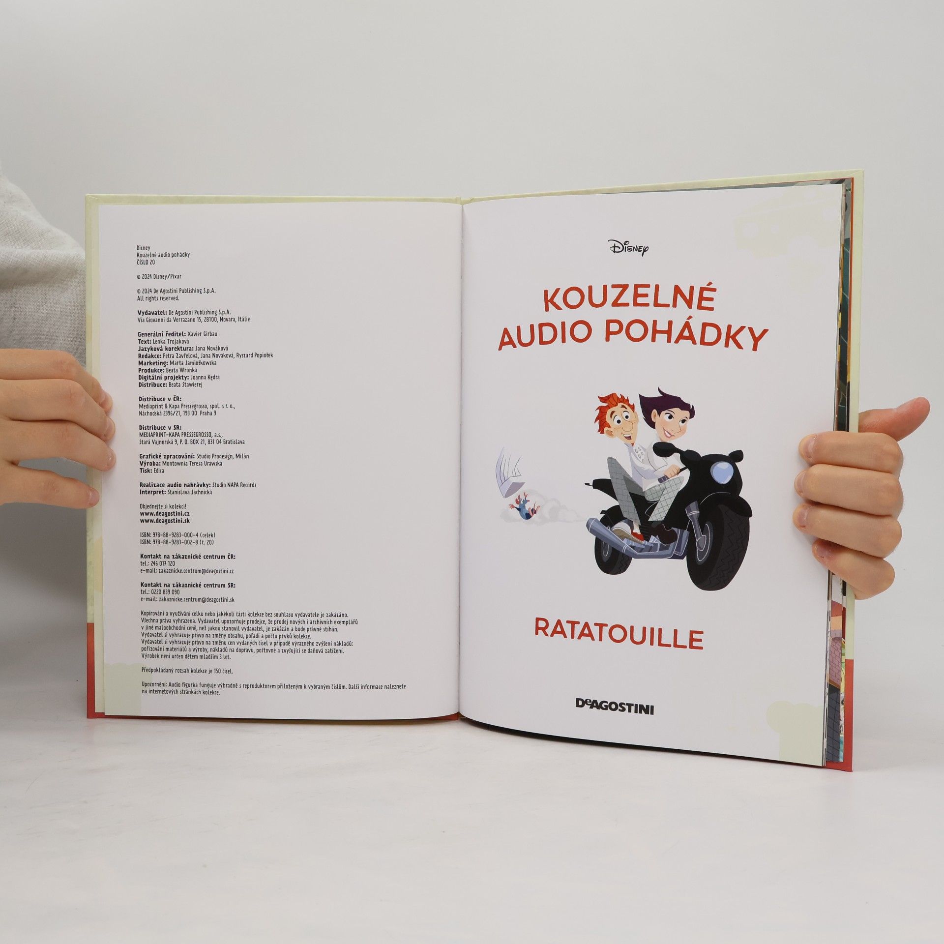 Autorenkollektiv Kouzelné audio pohádky 20. Ratatouille