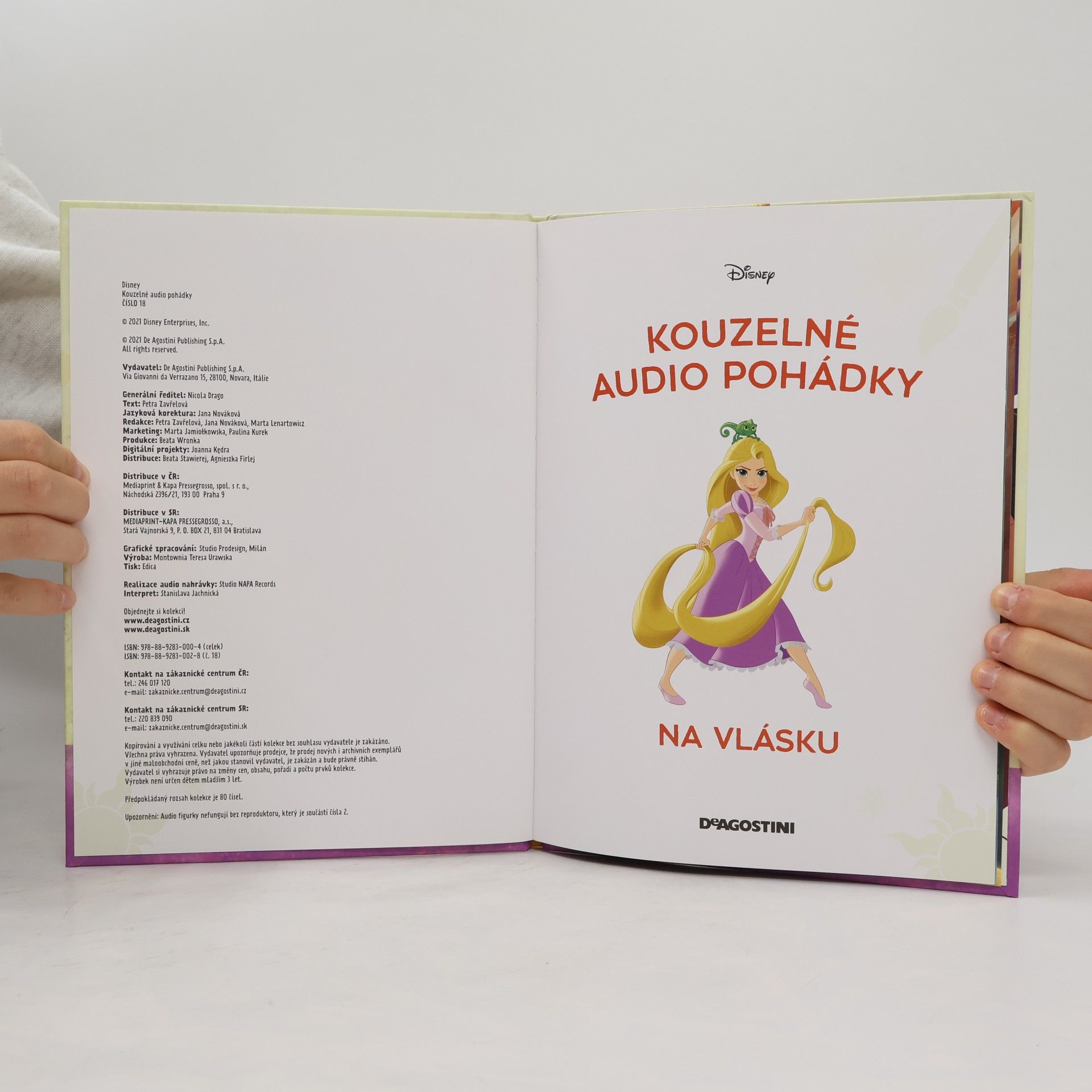 Kolektív autorov Kouzelné audio pohádky 18. Na vlásku