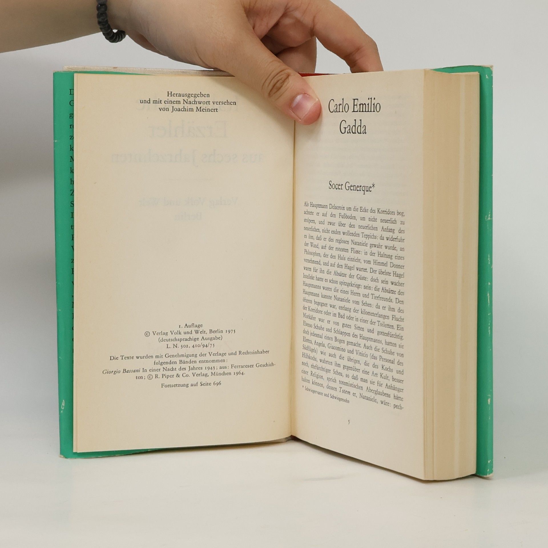 Autorenkollektiv Italienische Erzähler aus sechs Jahrzehnten 2