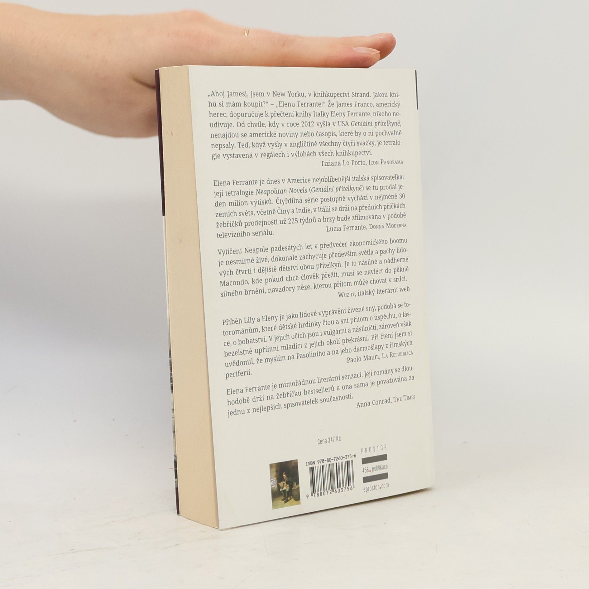 Elena Ferrante Geniální přítelkyně 1. Dětství a dospívání