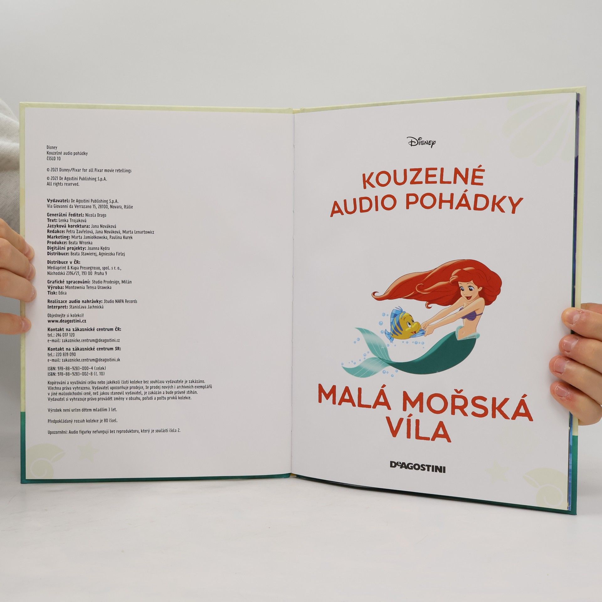 Autorenkollektiv Kouzelné audio pohádky 10. Malá mořská víla