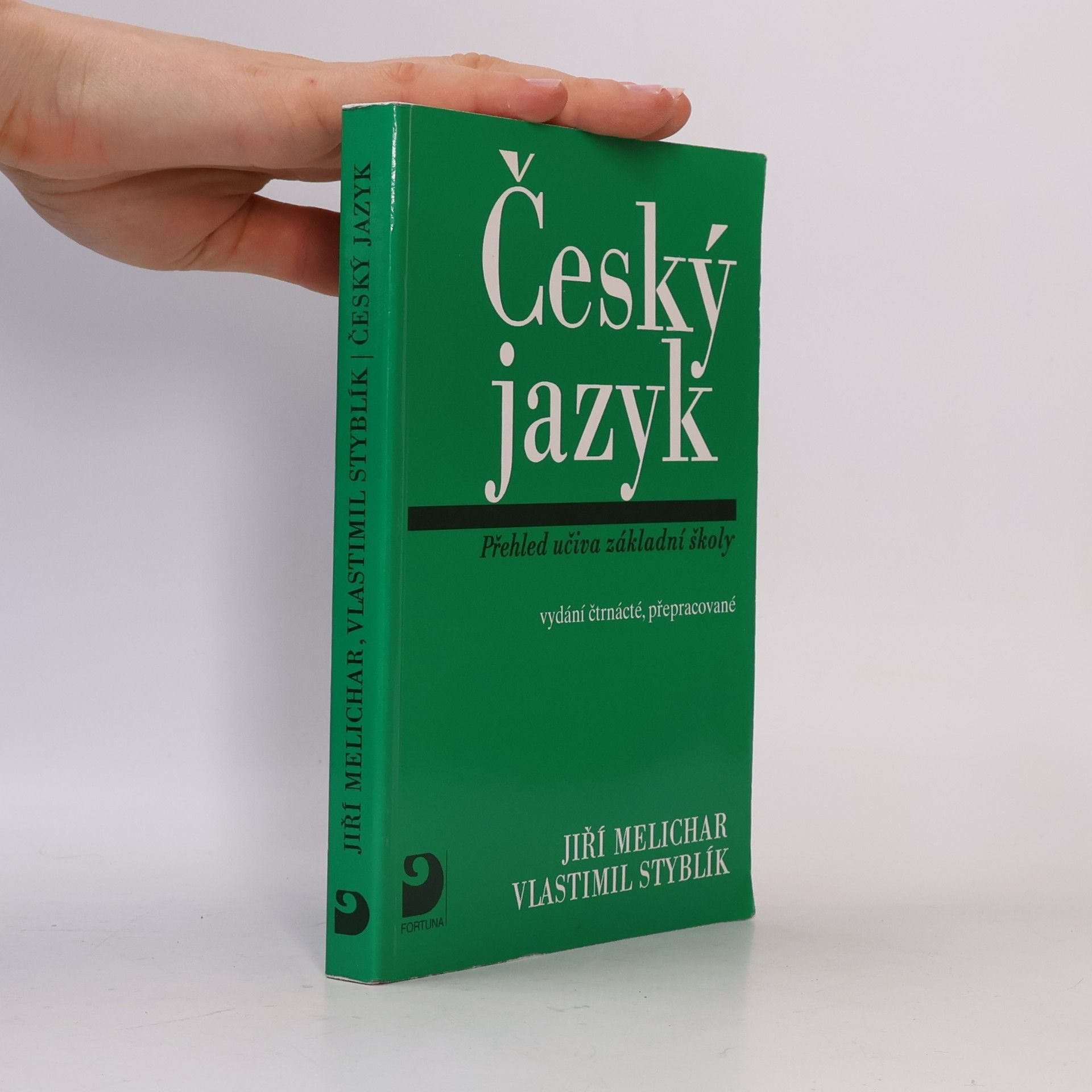 Vlastimil Styblík Český jazyk. Přehled učiva základní školy s cvičeními a klíčem