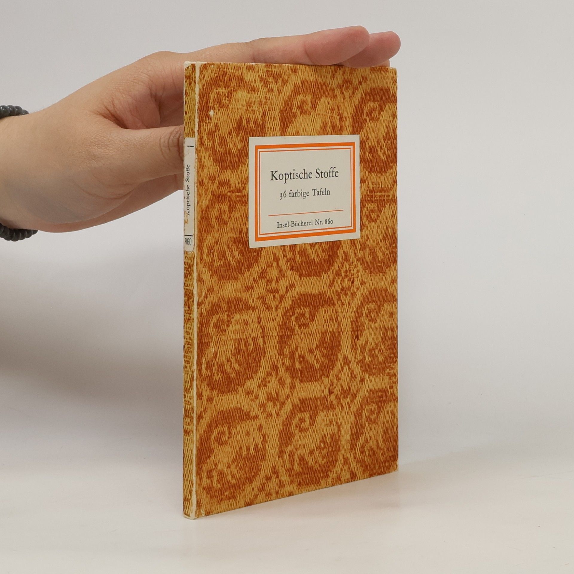 Günther Bröker Koptische Stoffe. 36 farbige Tafeln