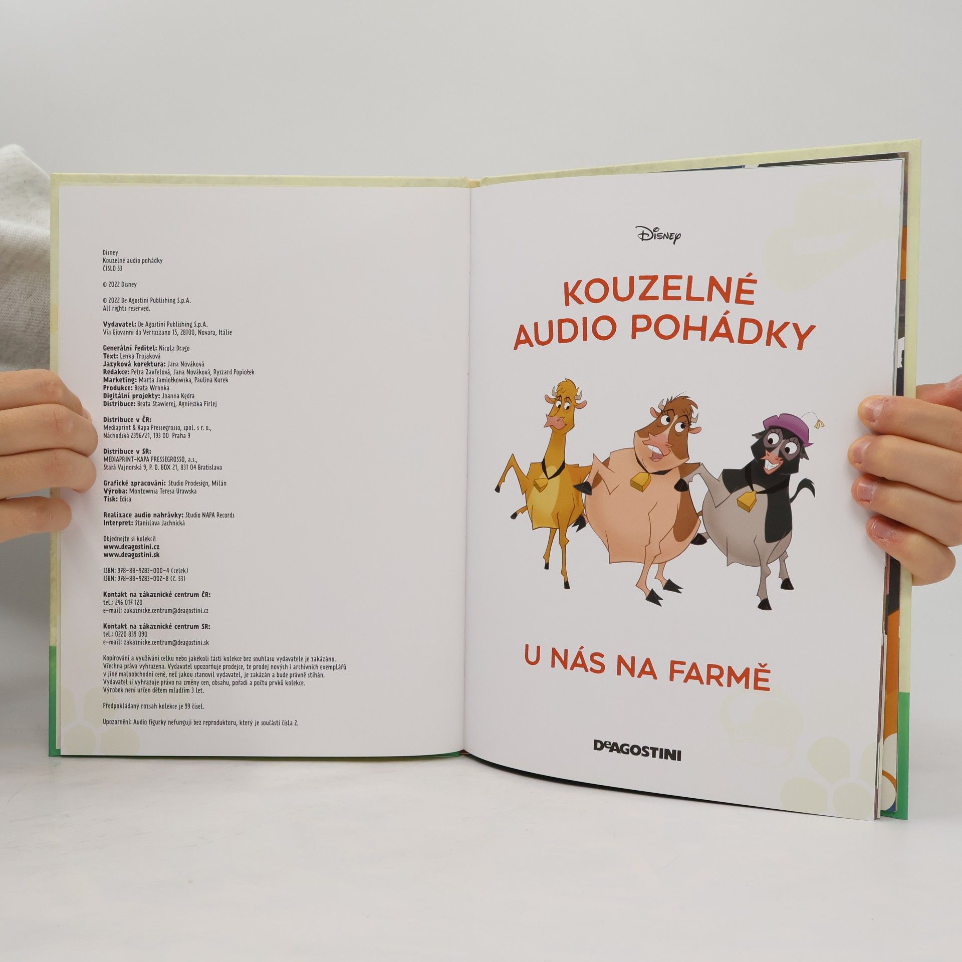 Kolektív autorov Kouzelné audio pohádky 53. U nás na farmě