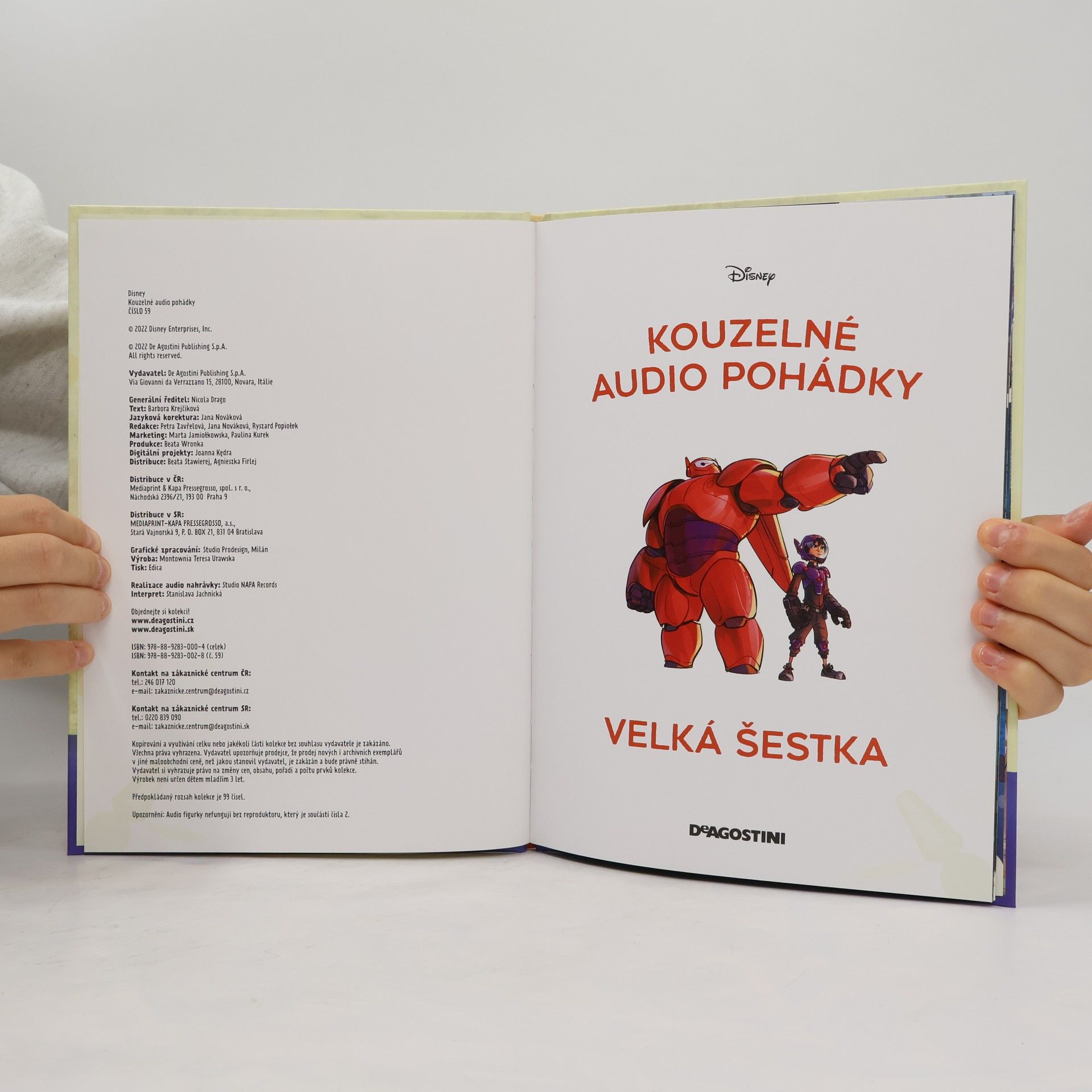 Walt Disney Kouzelné audio pohádky 59. Velká šestka