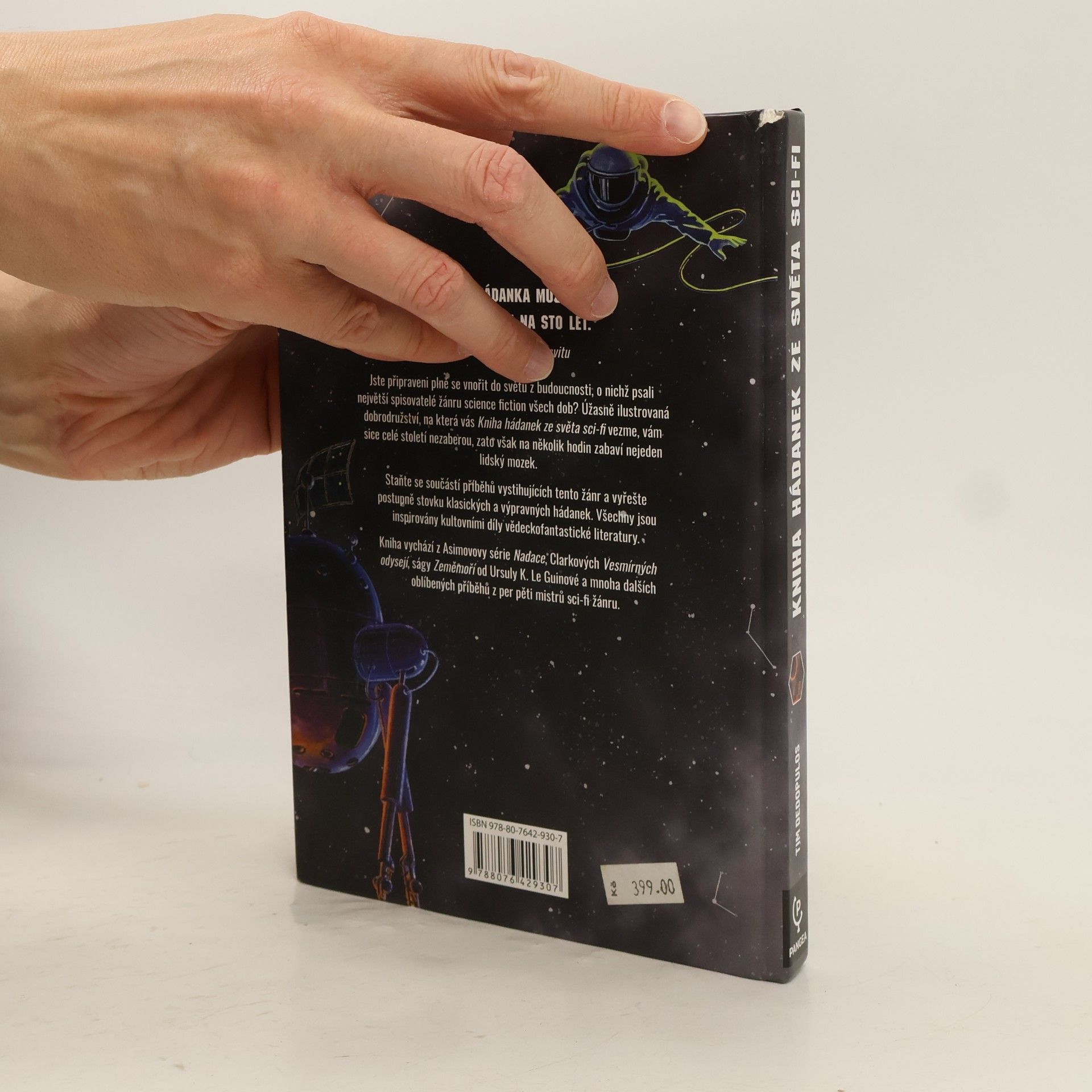 Tim Dedopulos Kniha hádanek ze světa sci-fi