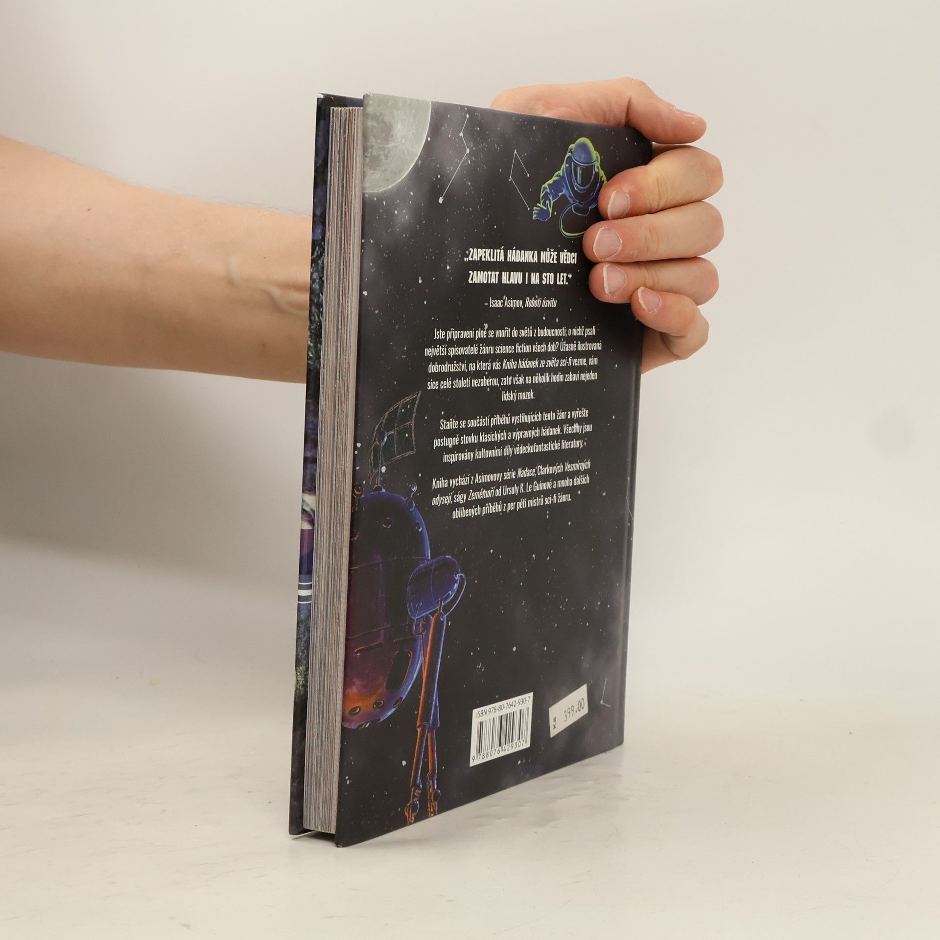 Tim Dedopulos Kniha hádanek ze světa sci-fi