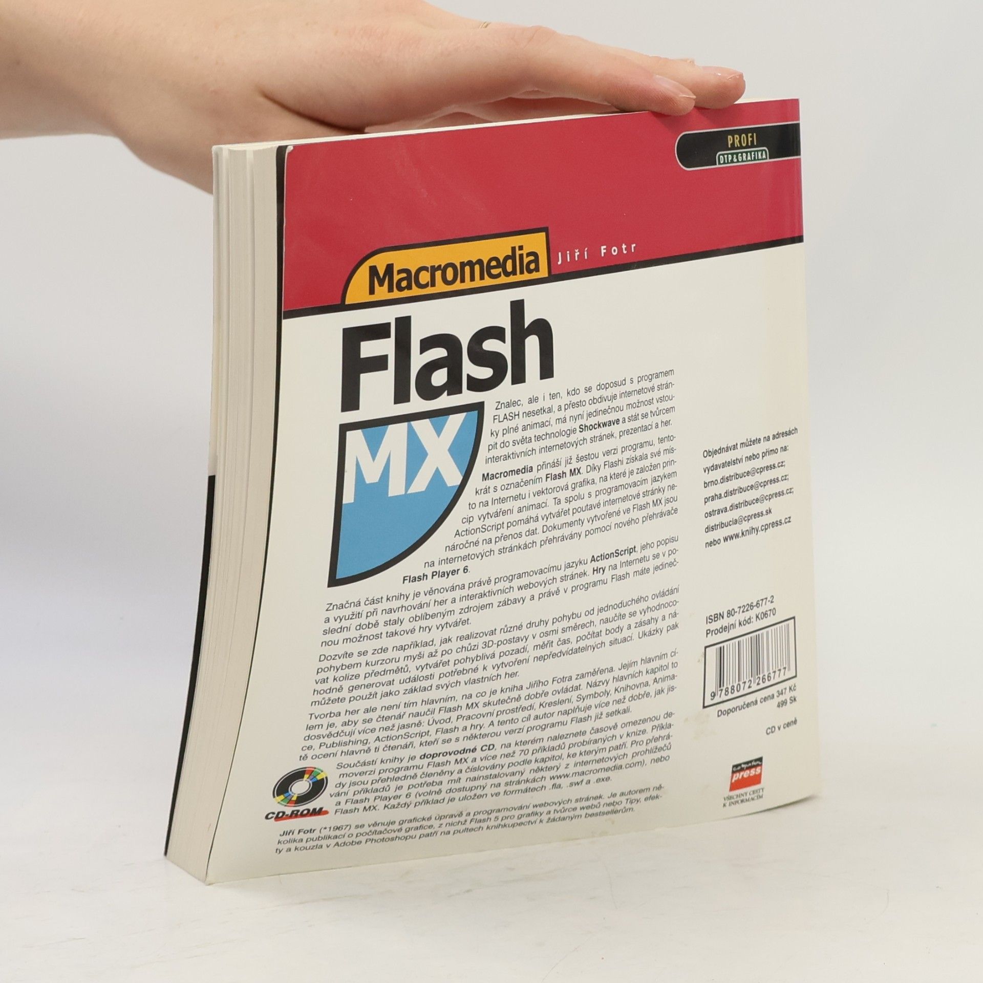 Jiří Fotr Macromedia Flash MX - Podrobná příručka