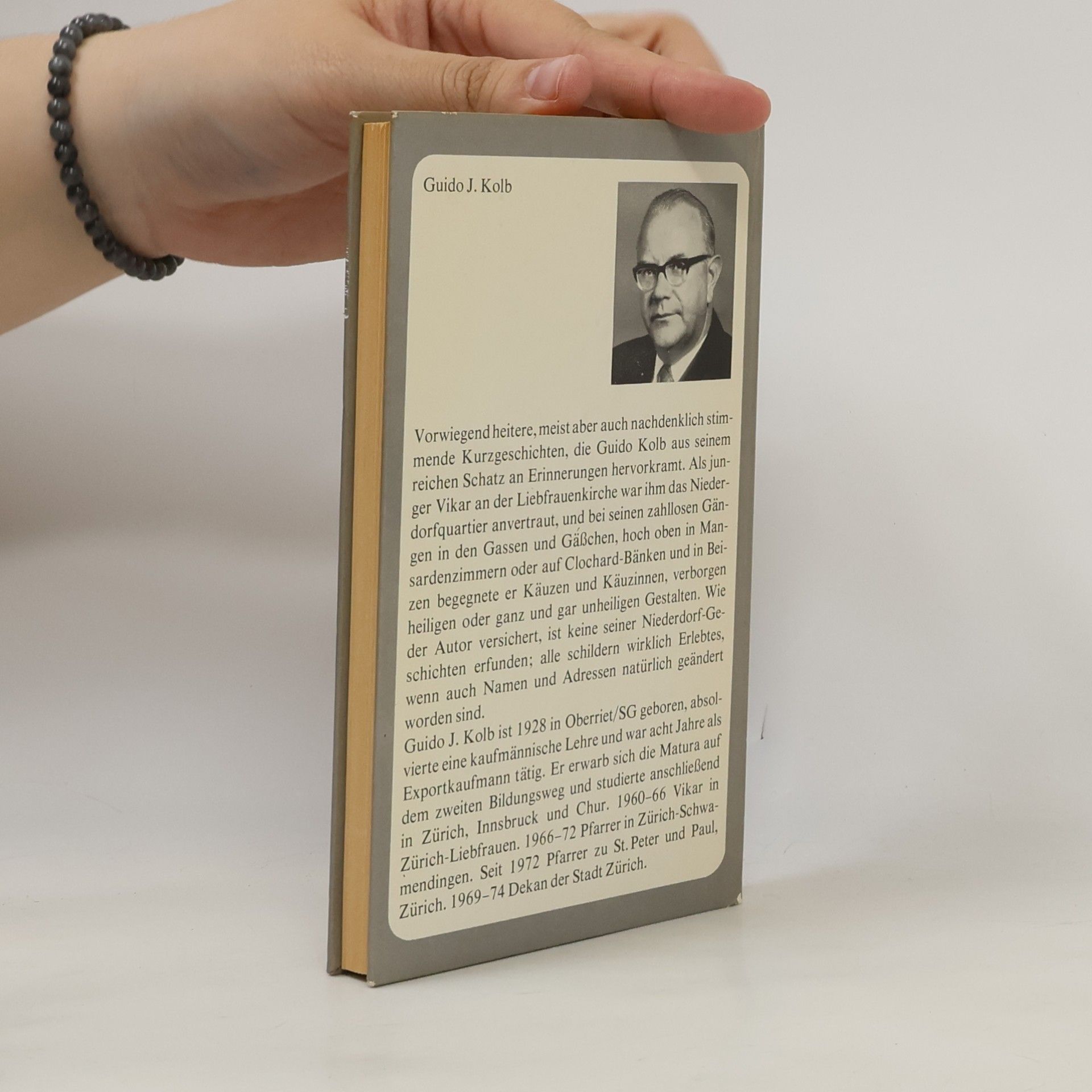 Guido Kolb Niederdorfgeschichten