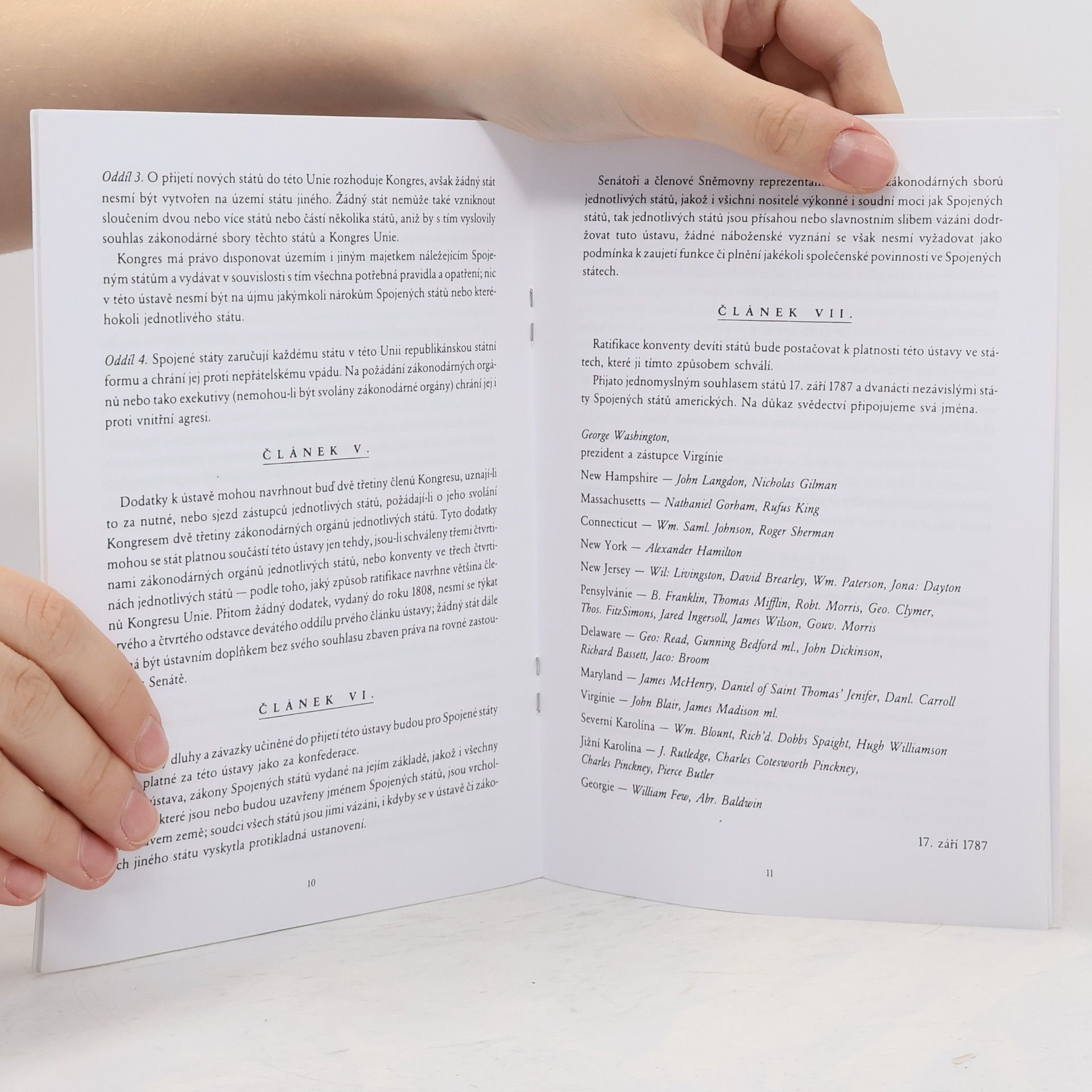 Autorenkollektiv Ústava Spojených států Amerických