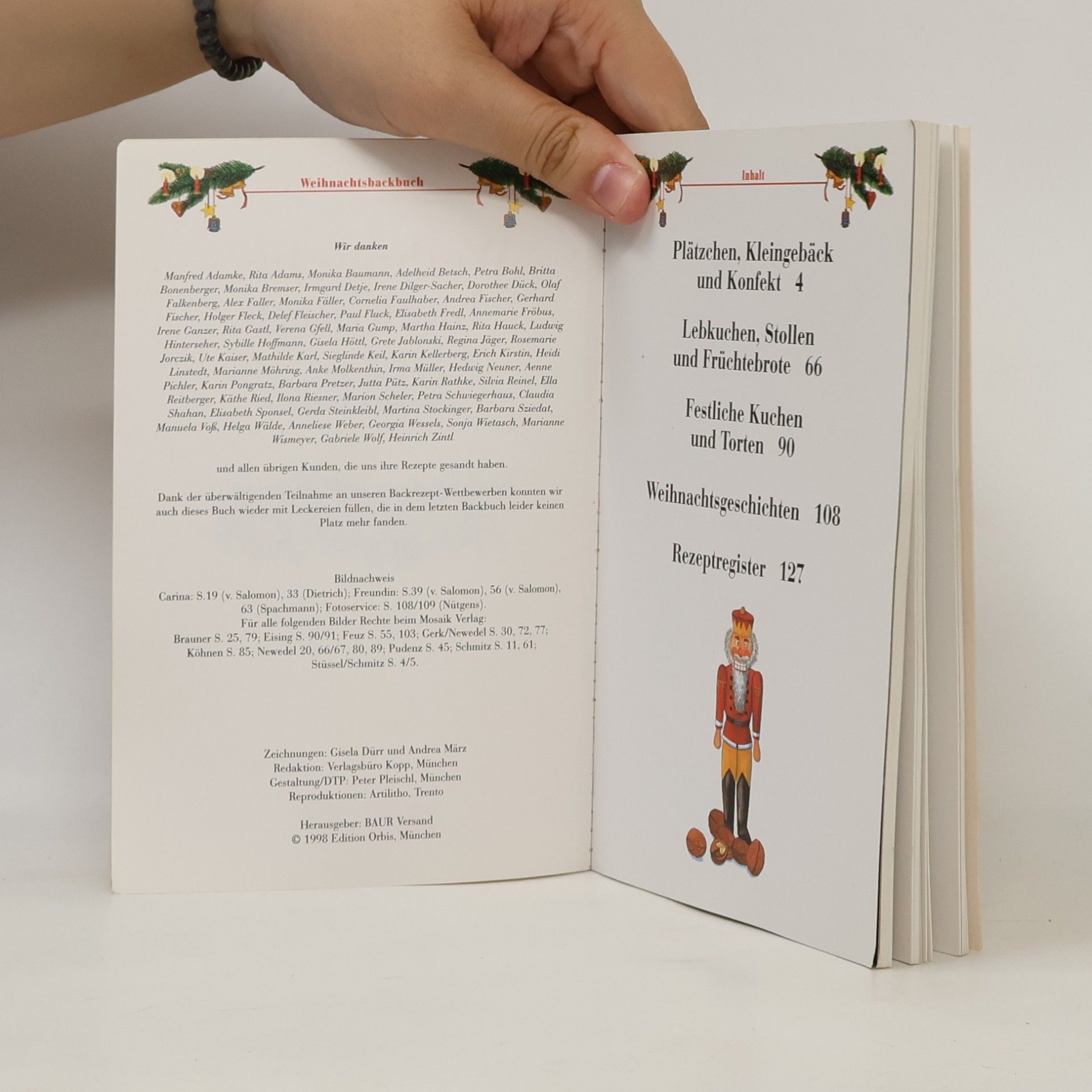 Various authors Weihnachts-Backbuch