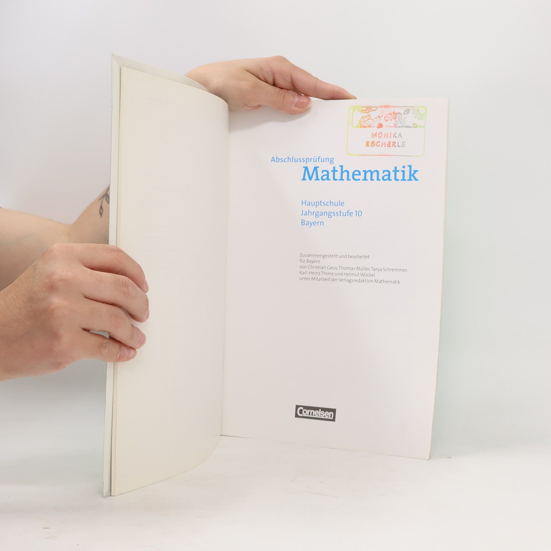 Christian Geus Abschlussprüfung Mathematik. Hauptschule Bayern