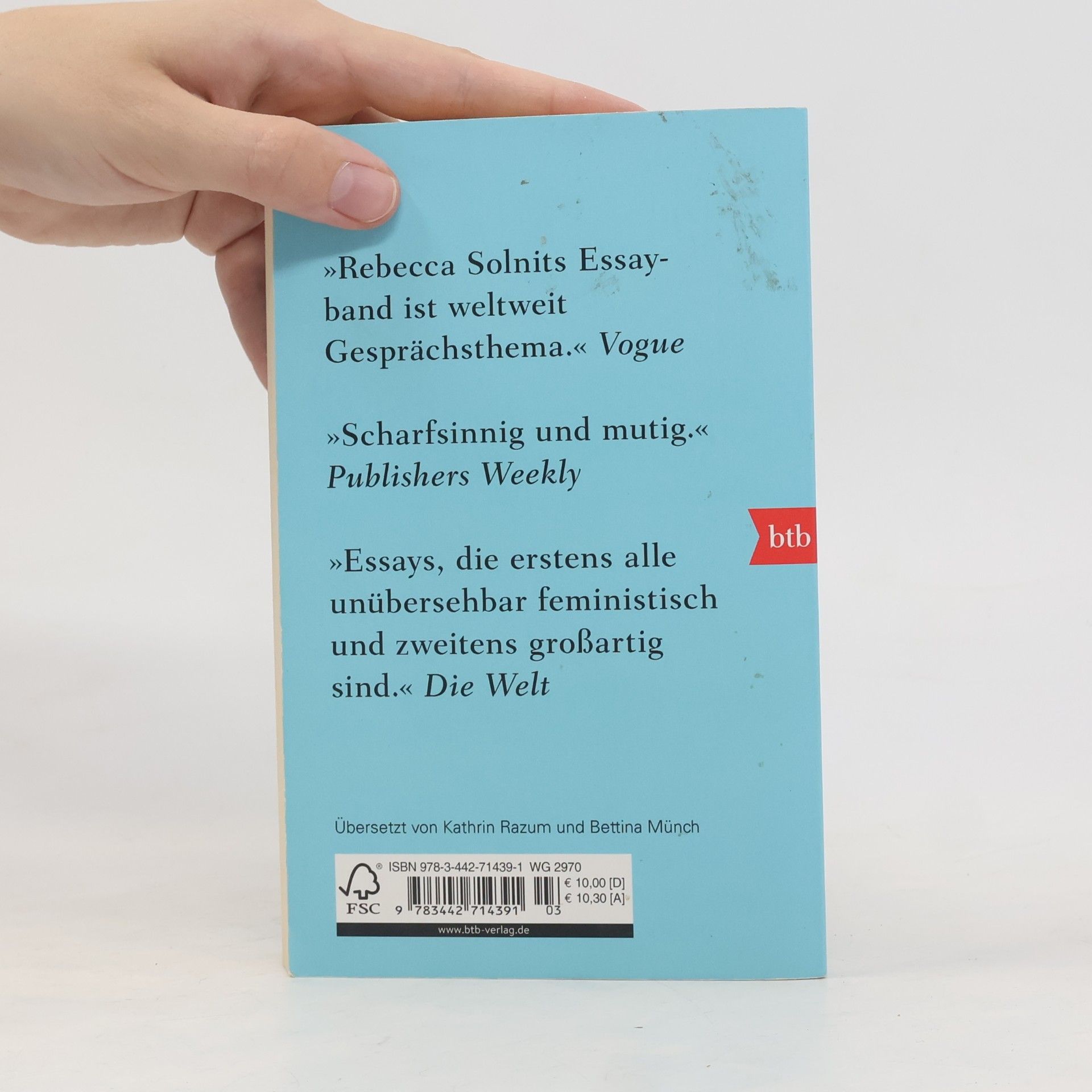 Rebecca Solnit Wenn Männer mir die Welt erklären