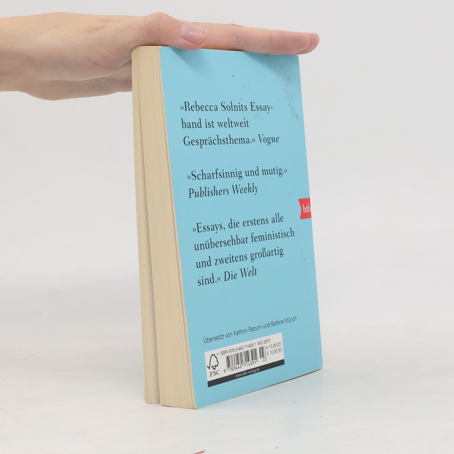 Rebecca Solnit Wenn Männer mir die Welt erklären