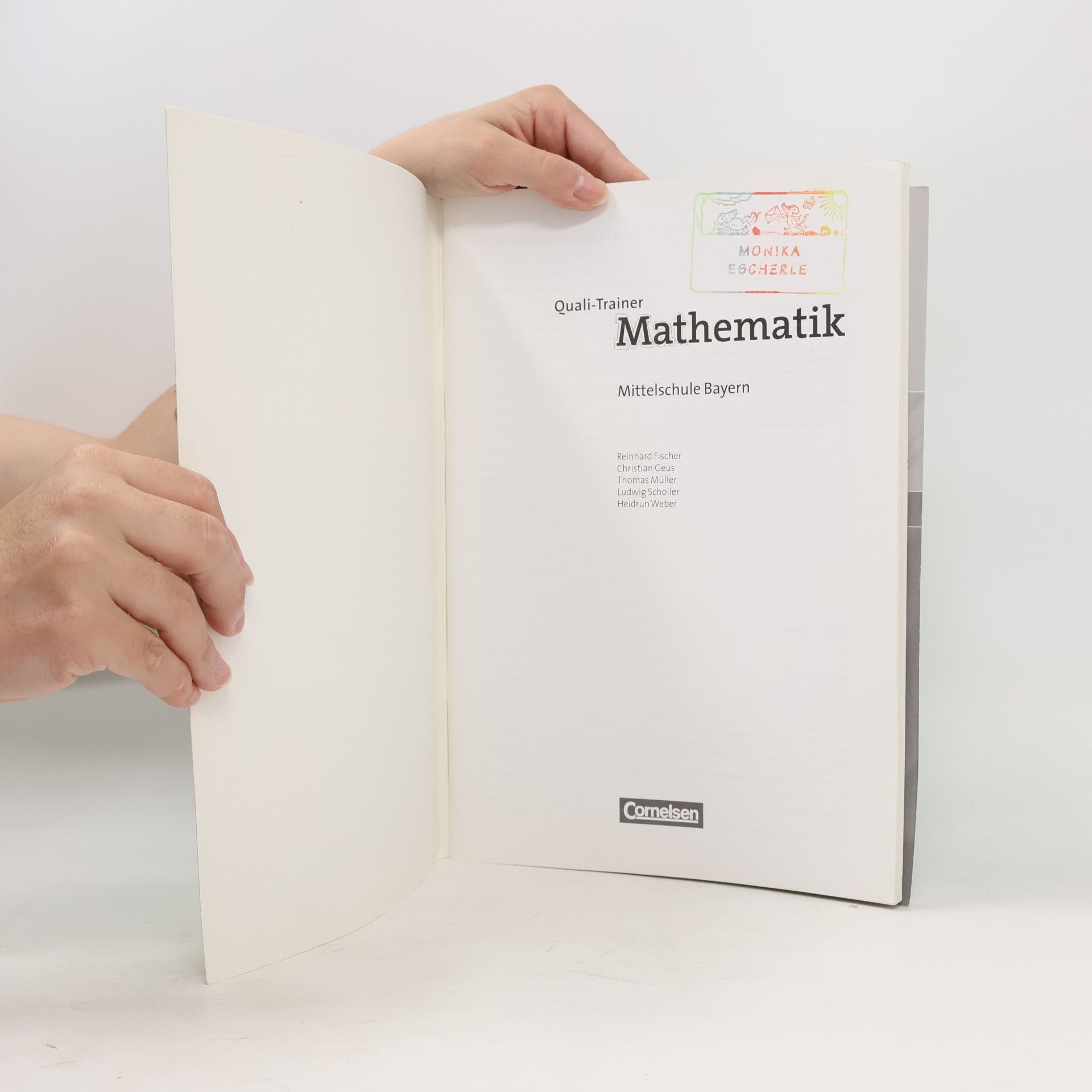 Hans-Reinhard Fischer Quali-Trainer Mathematik, Hauptschule Bayern: Arbeitsheft mit Lösungen für Schülerinnen und Schüler