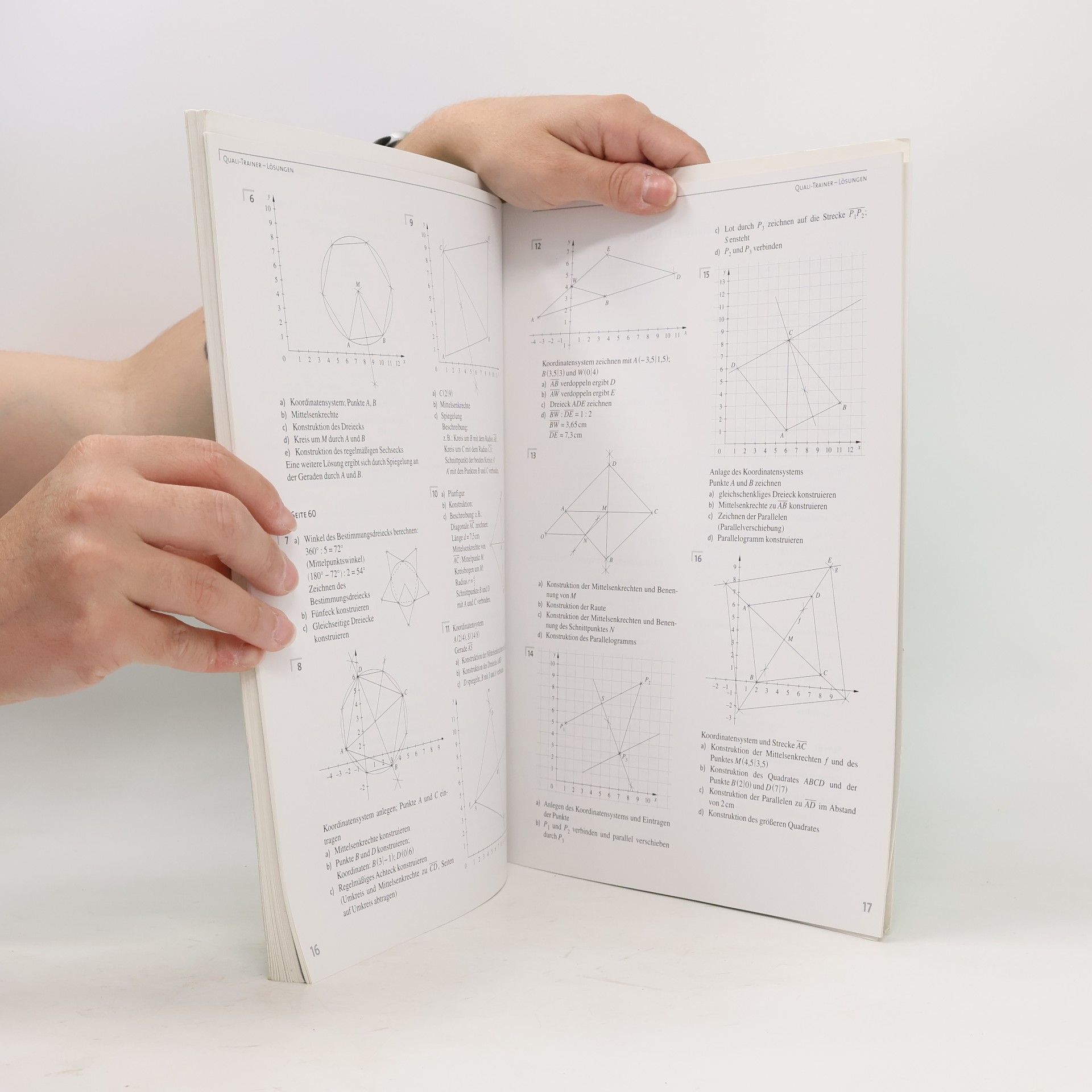 Hans-Reinhard Fischer Quali-Trainer Mathematik, Hauptschule Bayern: Arbeitsheft mit Lösungen für Schülerinnen und Schüler
