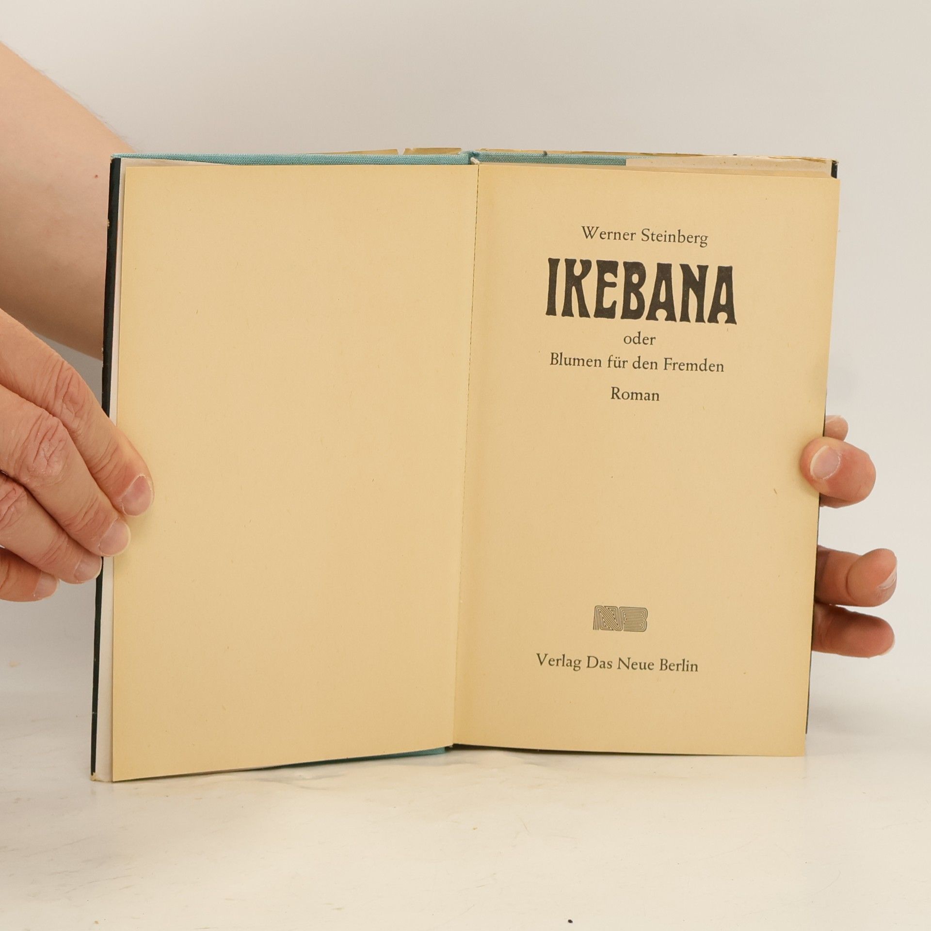 Werner Steinberg Ikebana oder Blumen für den Fremden