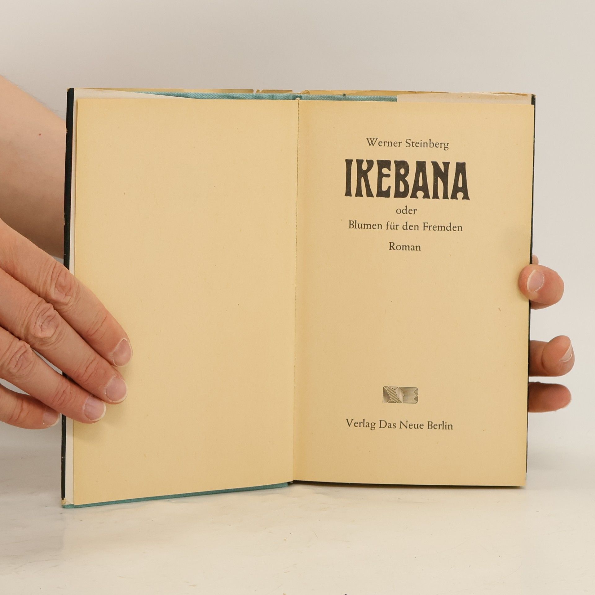 Werner Steinberg Ikebana oder Blumen für den Fremden
