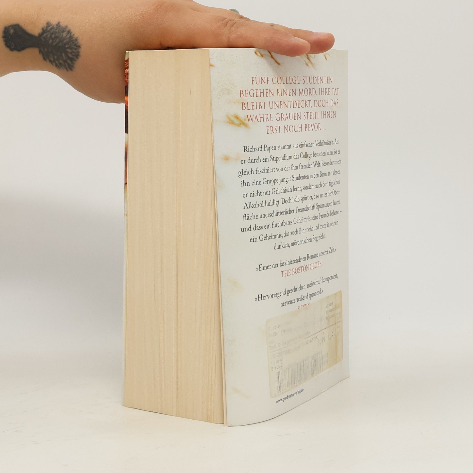 Donna Tartt Die geheime Geschichte