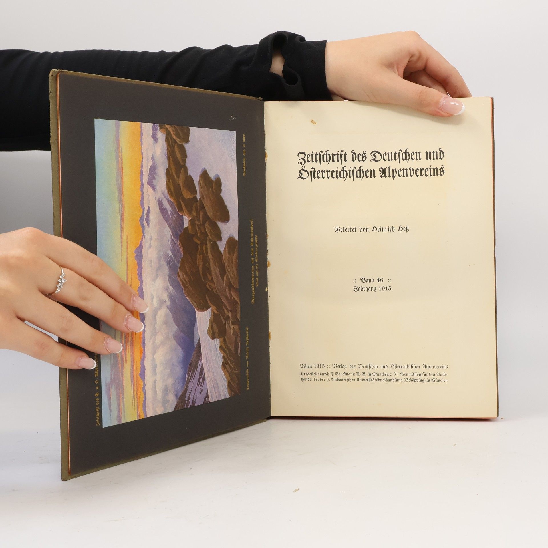 Autorenkollektiv Zeitschrift des Deutschen und Österreichischen Alpenvereins. Band 46