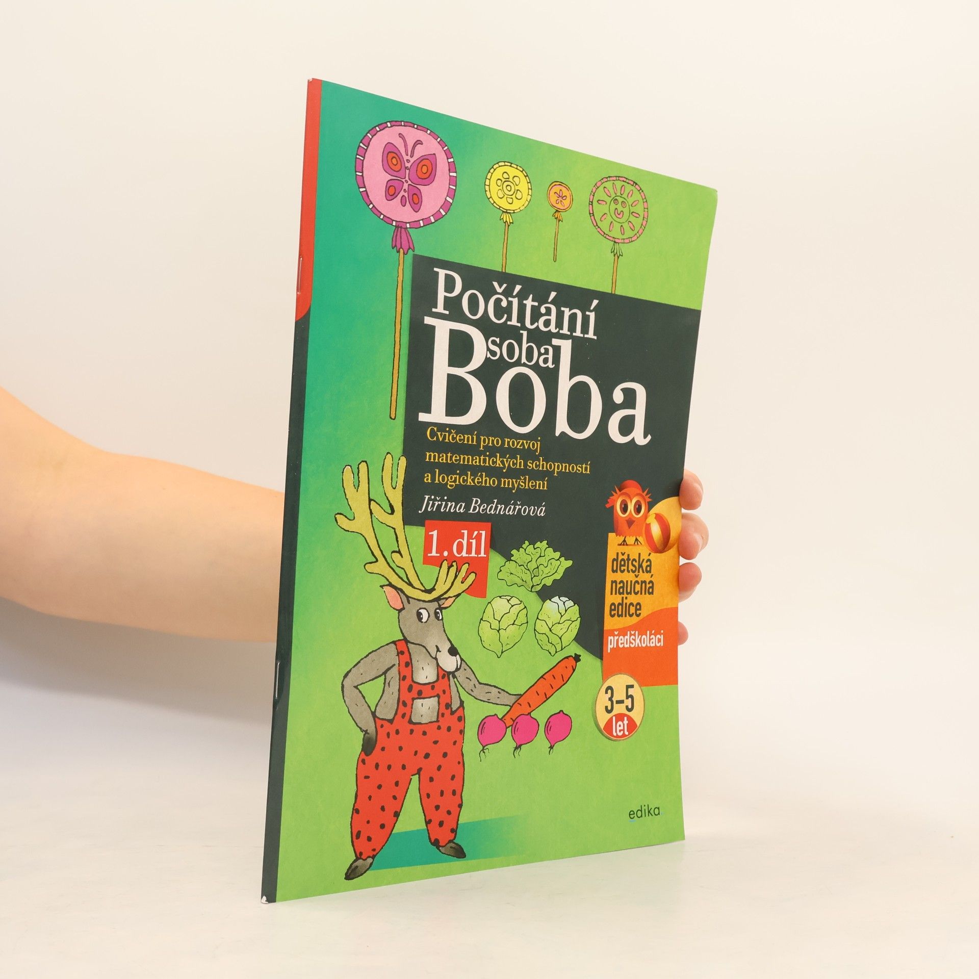 Počítání soba Boba. 1. díl, Cvičení pro rozvoj matematických schopností a logického myšlení pro děti od 3 do 5 let