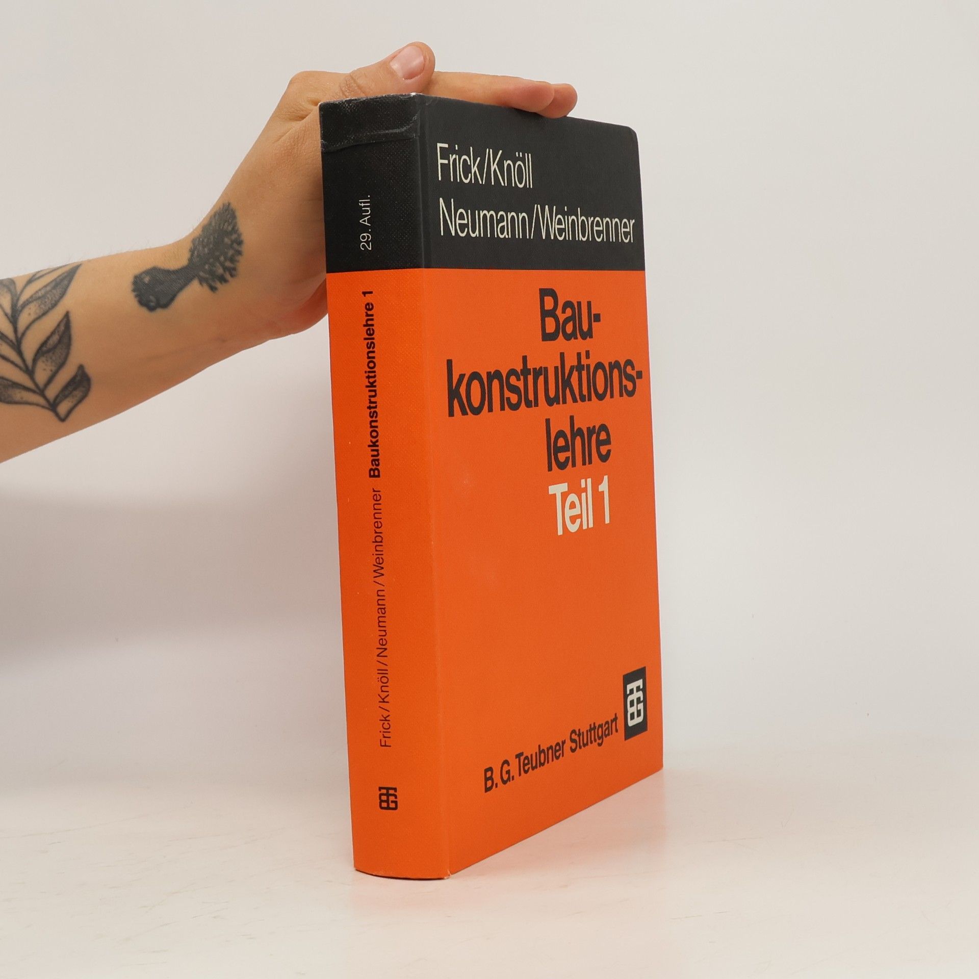 Kolektiv autorů Baukonstruktionslehre 1