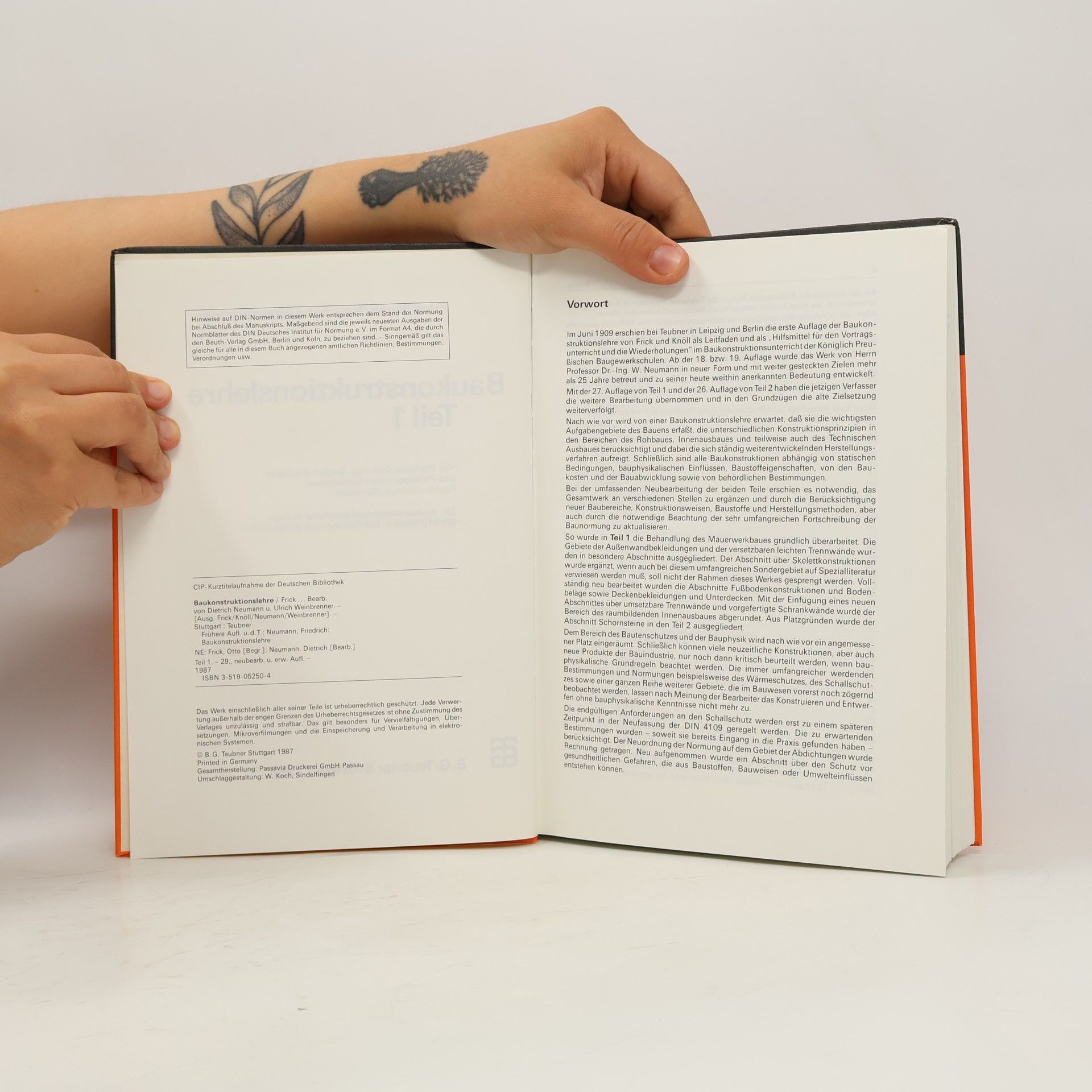Autores varios Baukonstruktionslehre 1