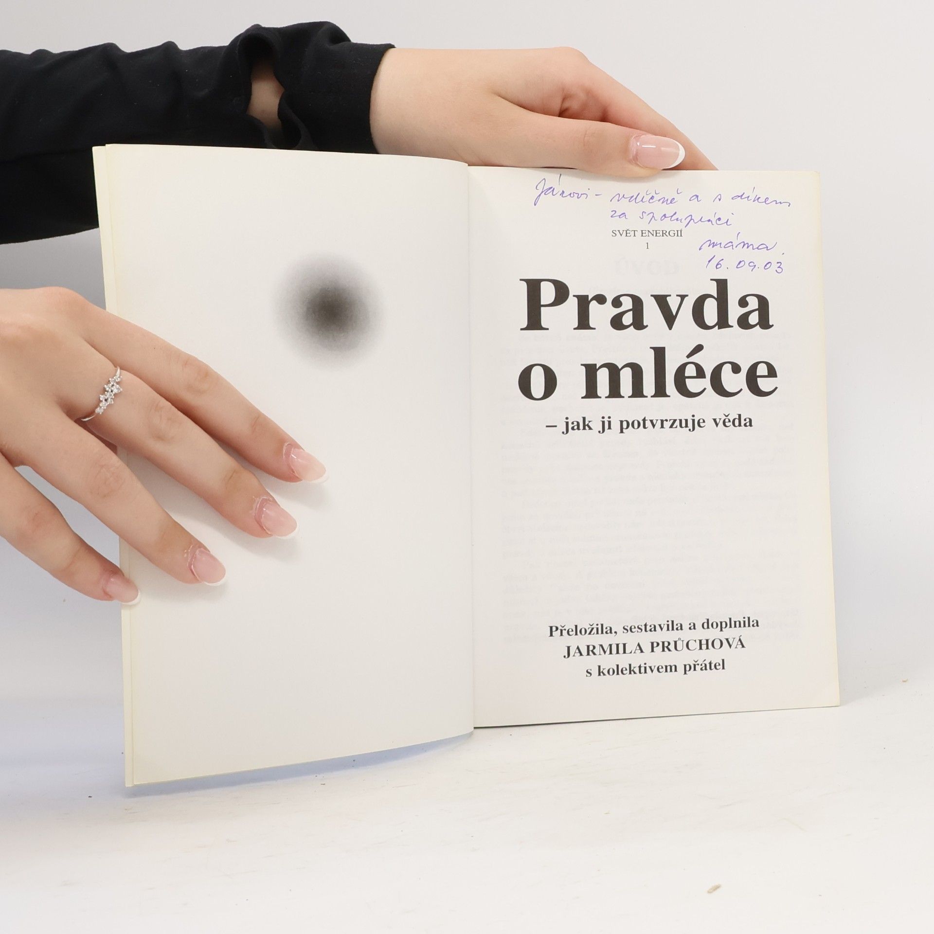 Jarmila Průchová Pravda o mléce - jak ji potvrzuje věda